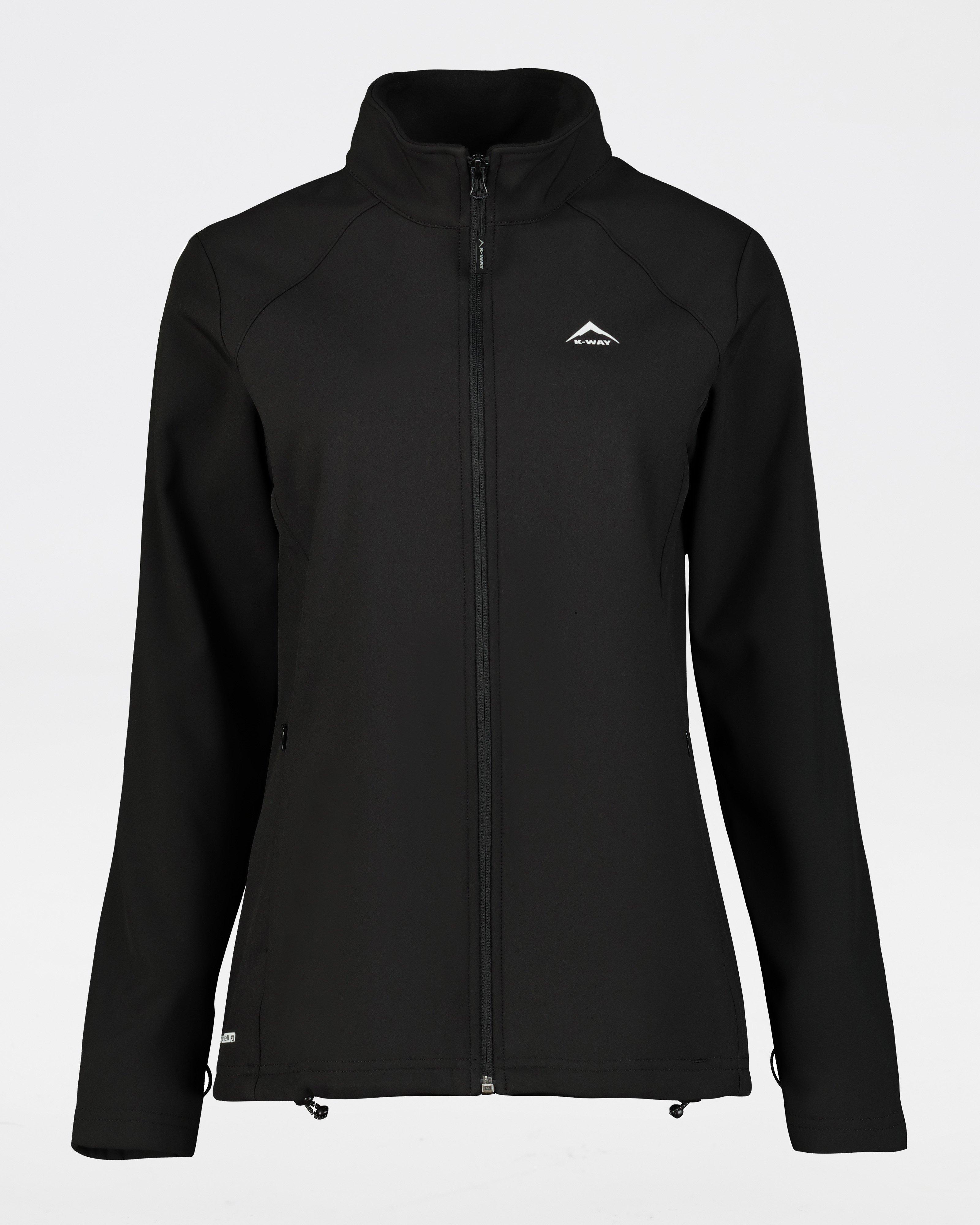 K-Way Women's Mira Eco 22 Softshell Jacket -  Black