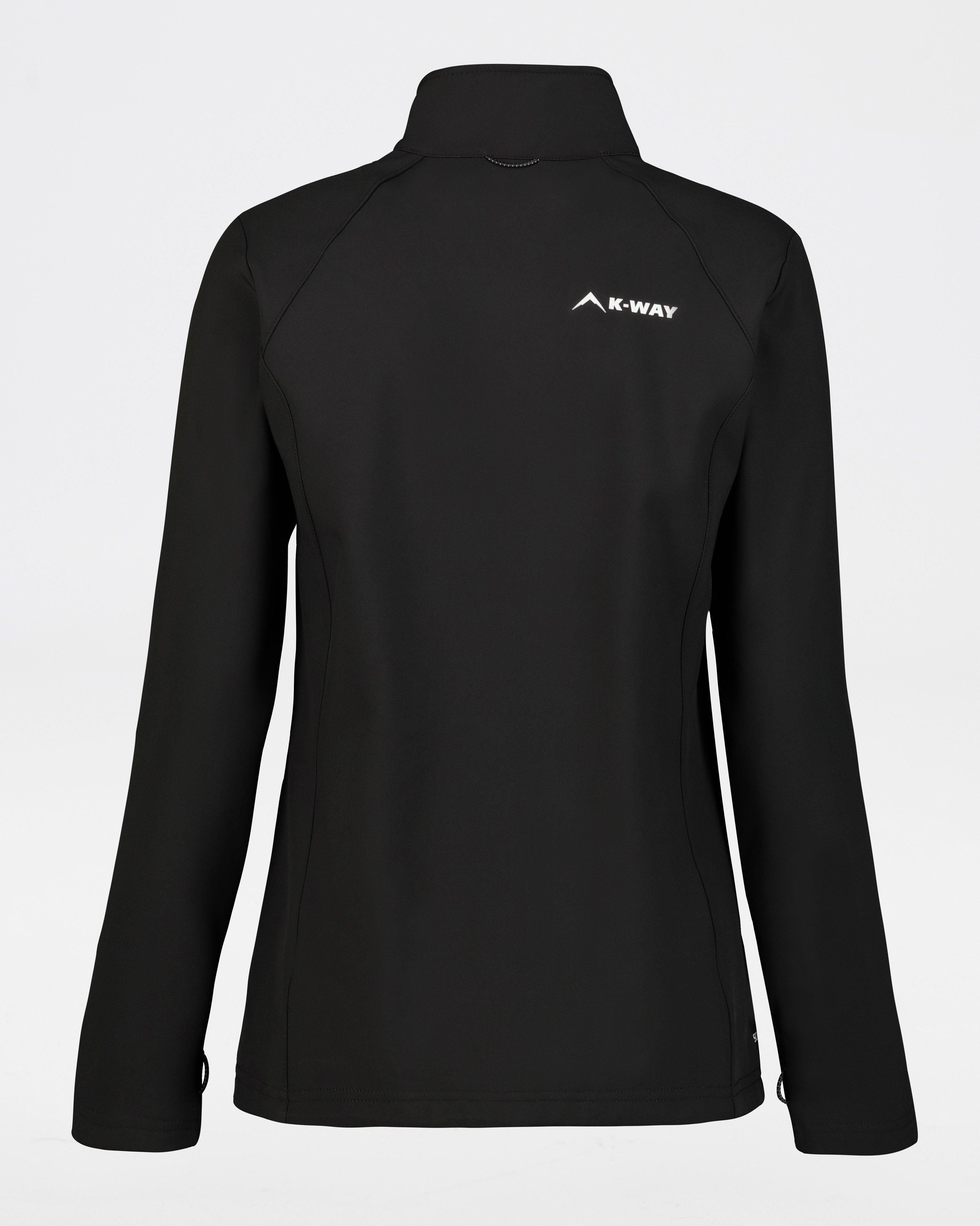 K-Way Women's Mira Eco 22 Softshell Jacket -  Black