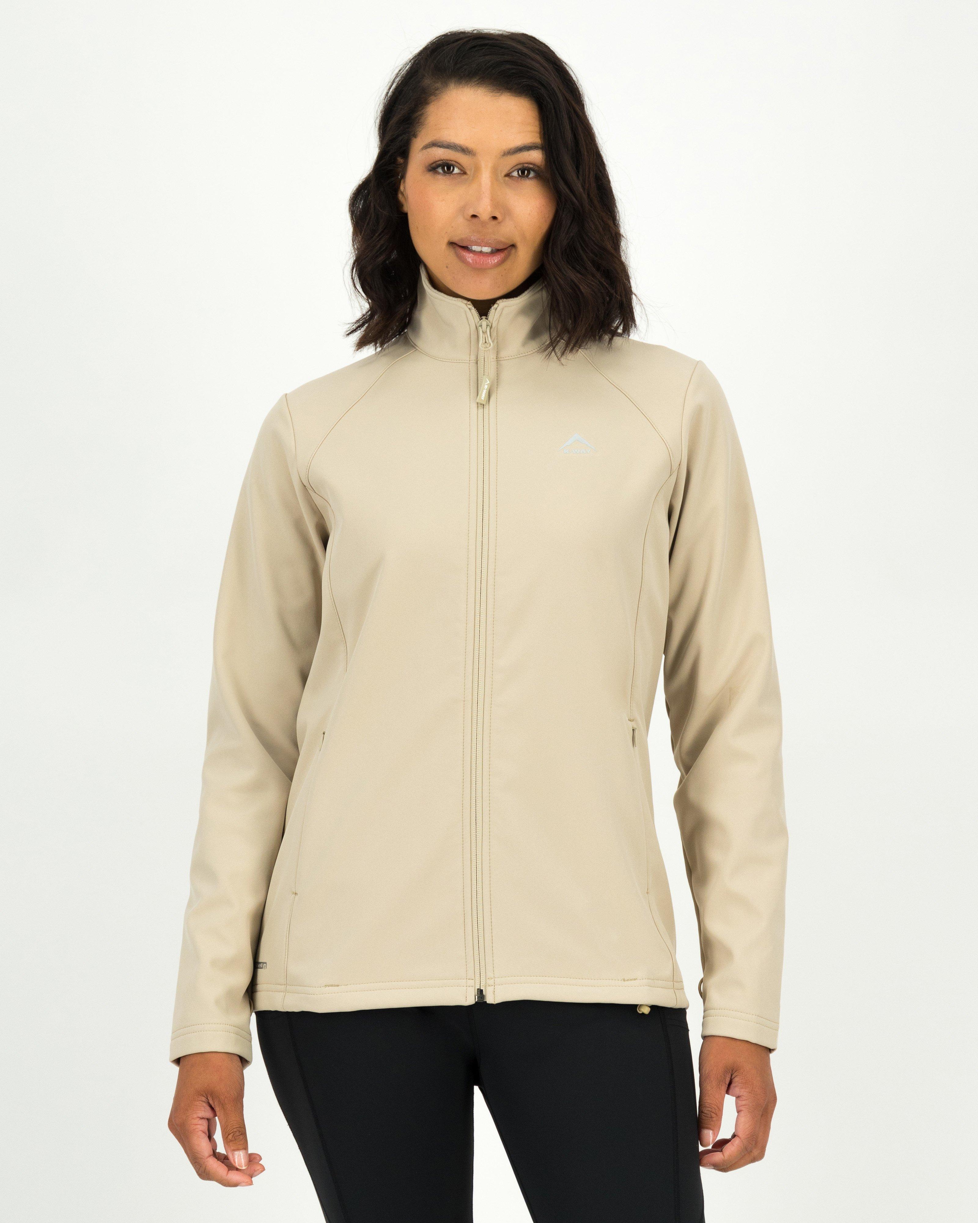 K-Way Women's Mira Eco 22 Softshell Jacket -  Driftwood