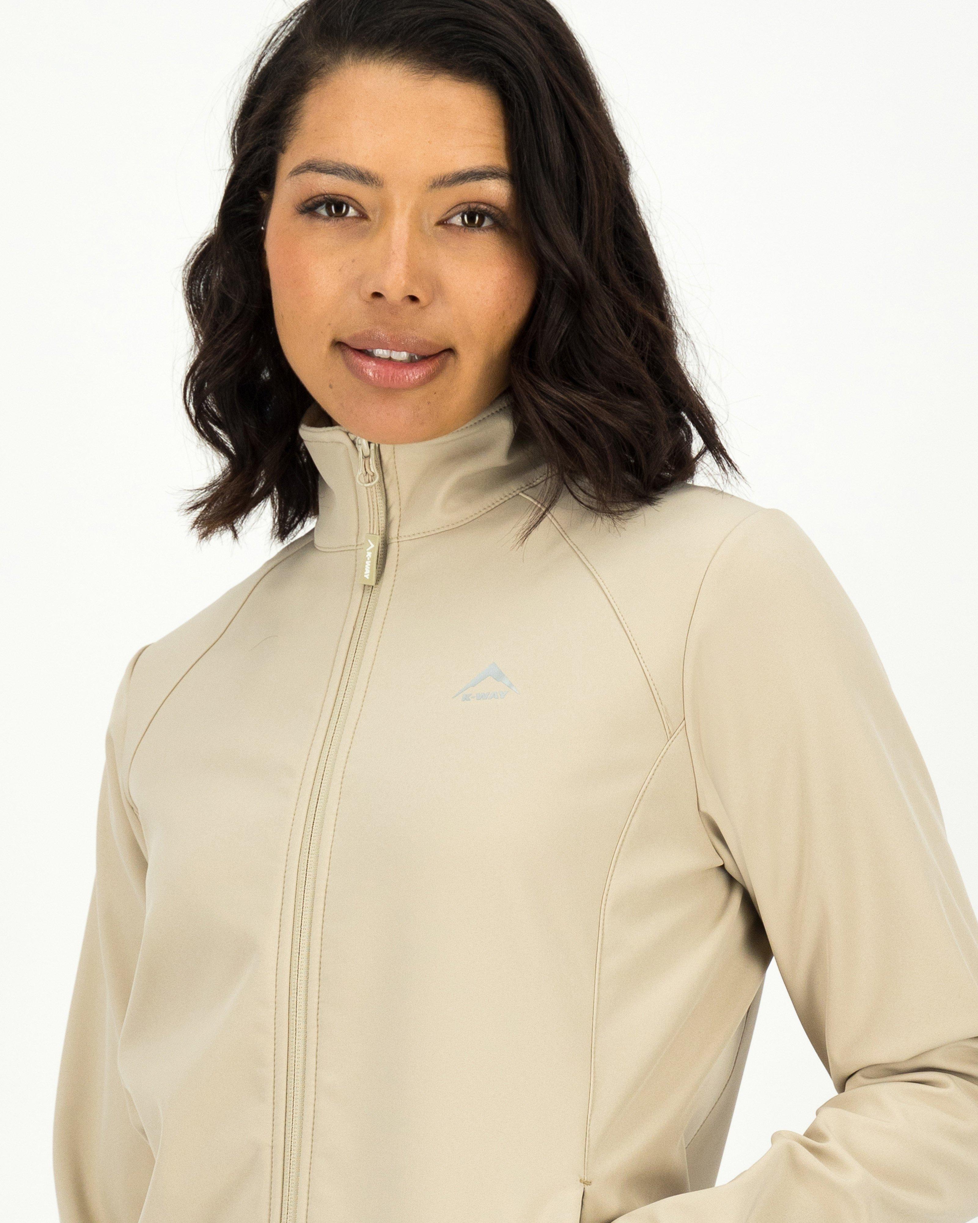 K-Way Women's Mira Eco 22 Softshell Jacket -  Driftwood