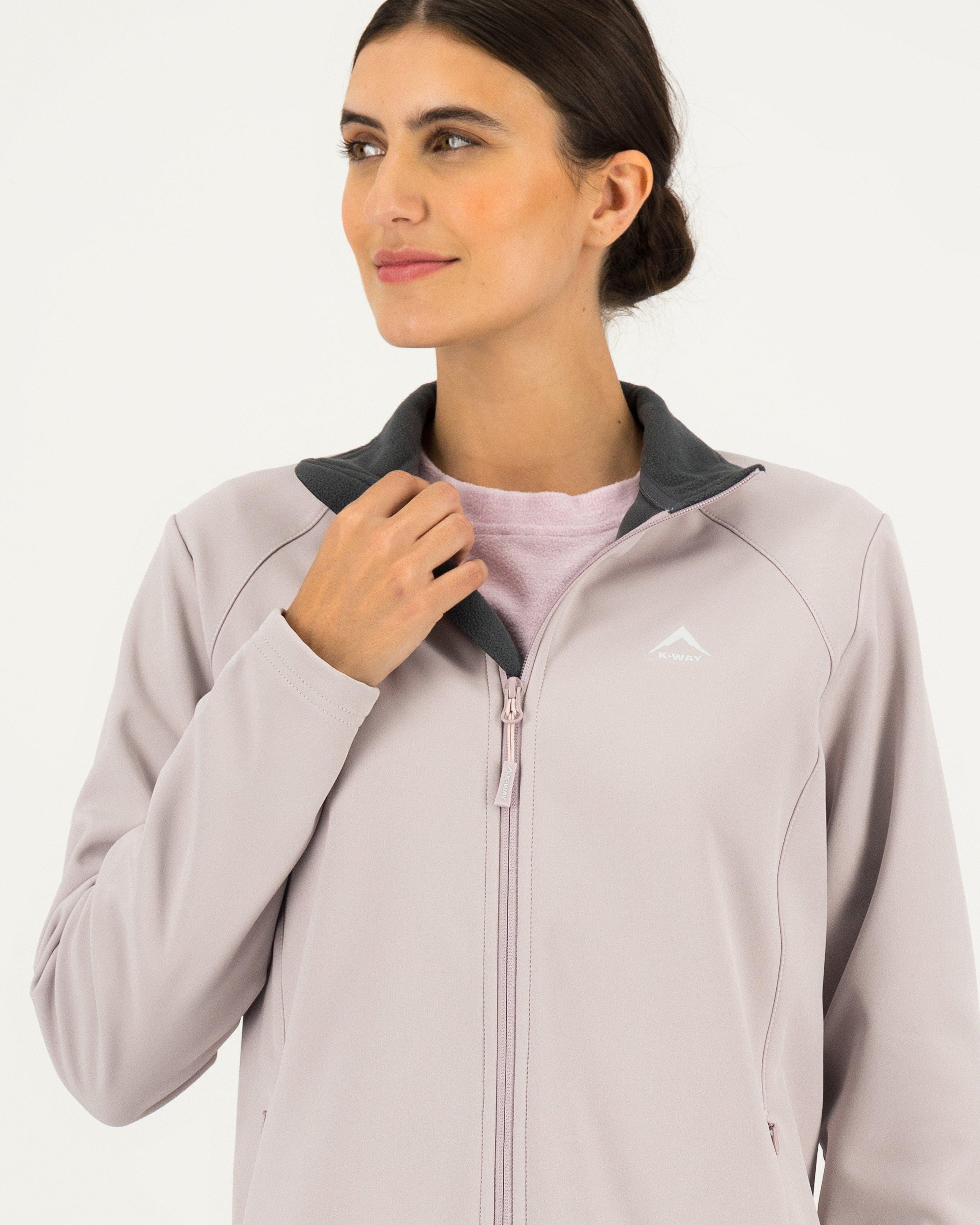 K-Way Women's Mira Eco 22 Softshell Jacket -  Dusty Pink