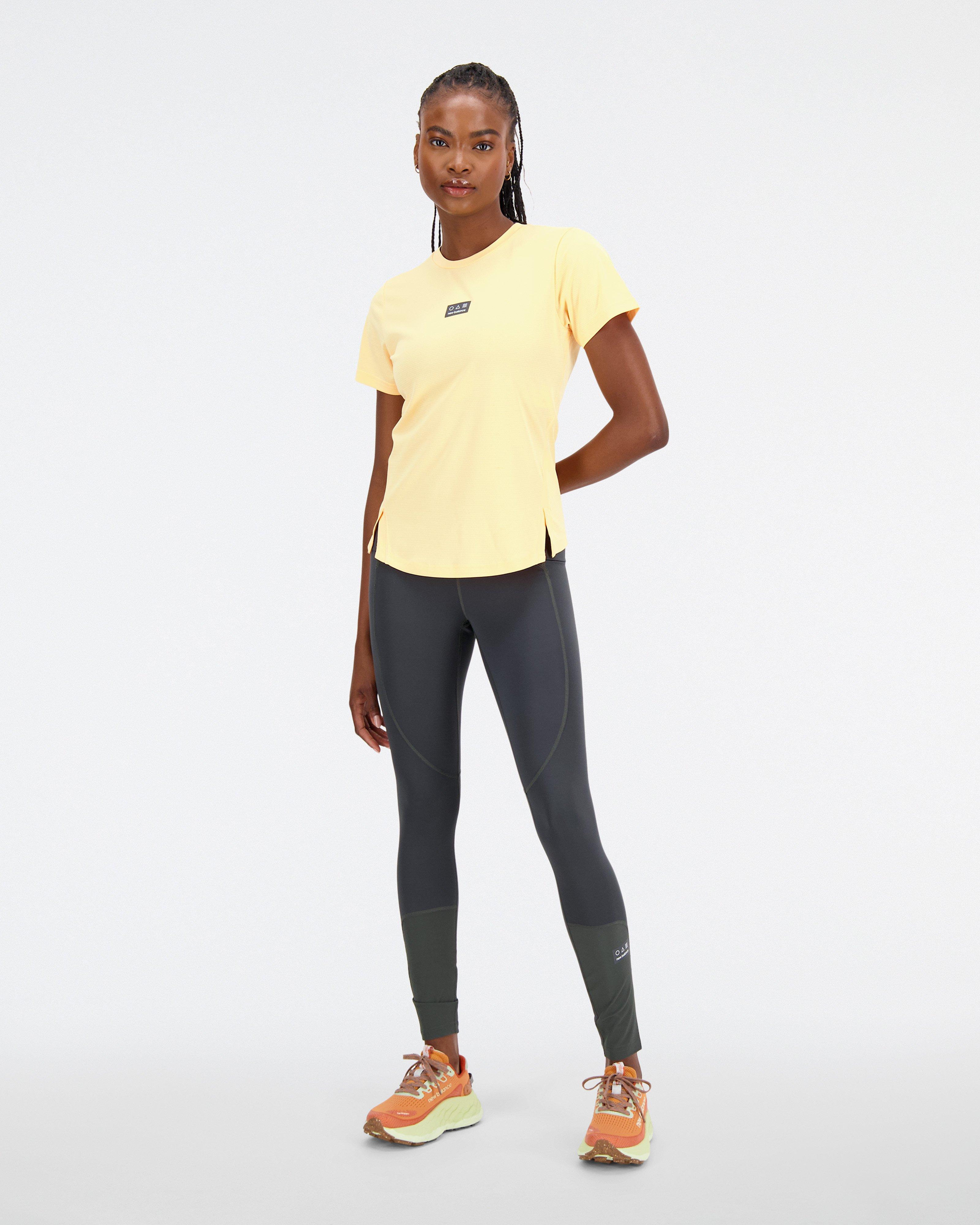 New Balance Women's Impact Run AT N-Vent T-shirt -  Peach