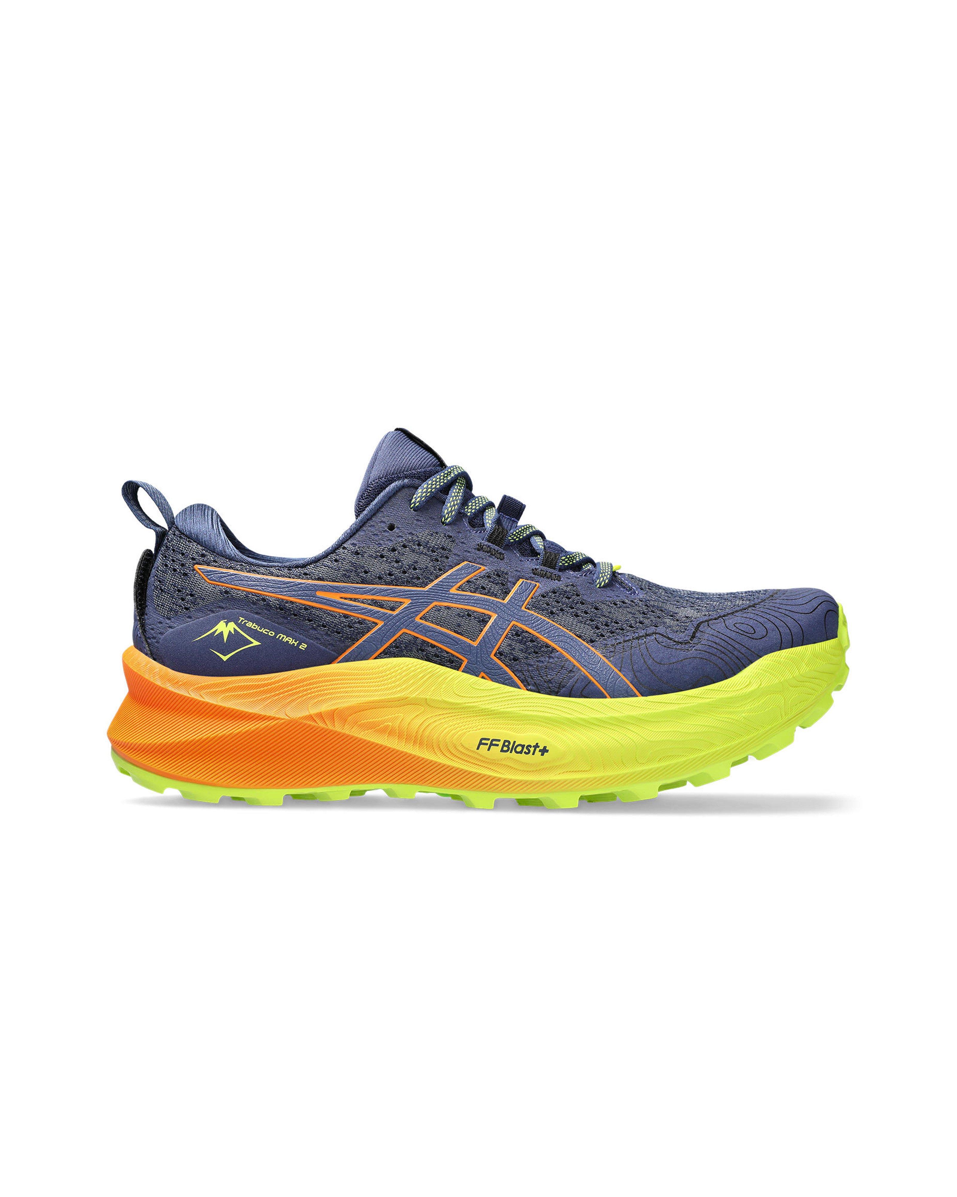 ASICS Men's Trabuco Max 2 Trail Running Shoes -  Navy