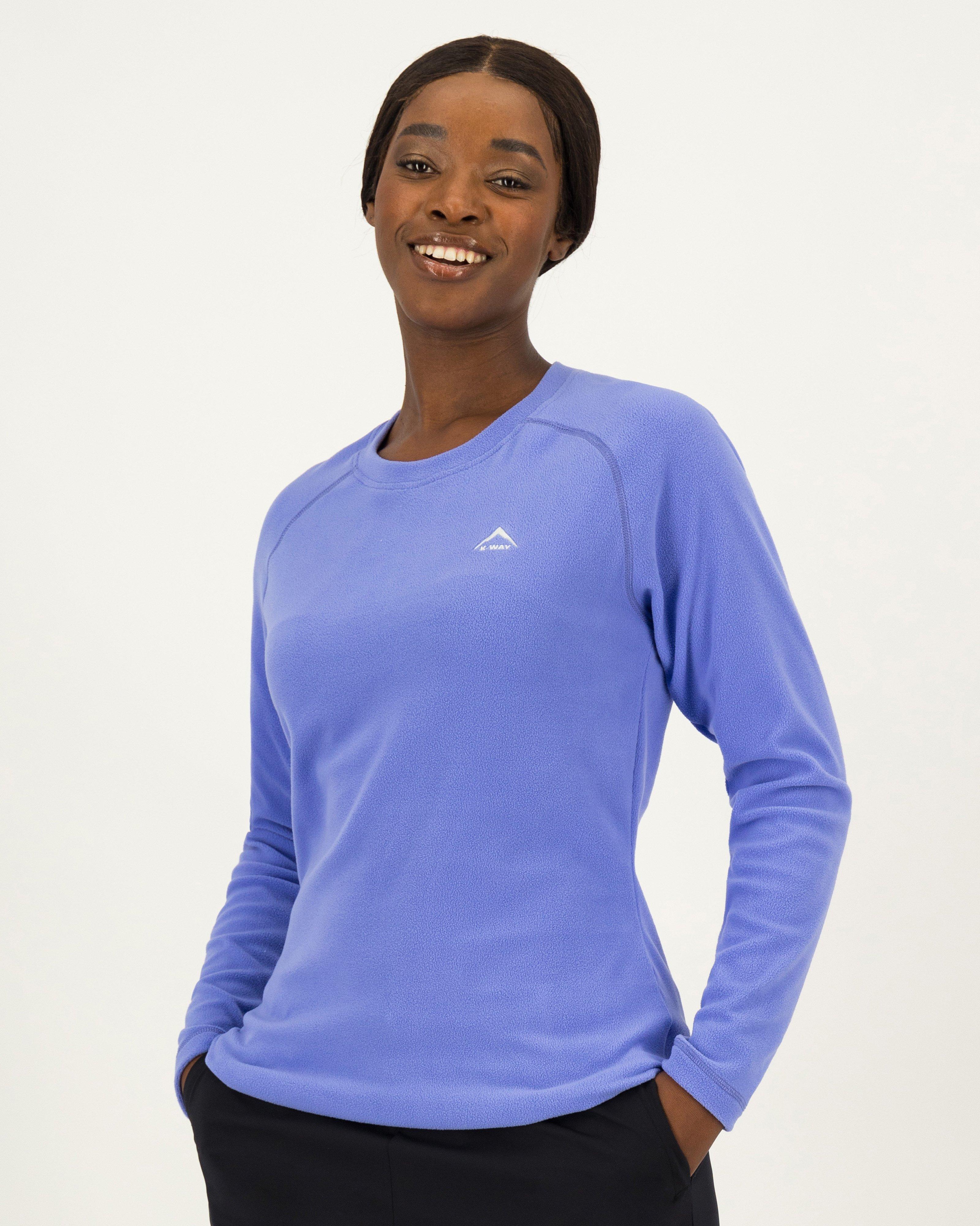 K-Way Women's Iris ECO Crewneck Fleece Top -  Lavender