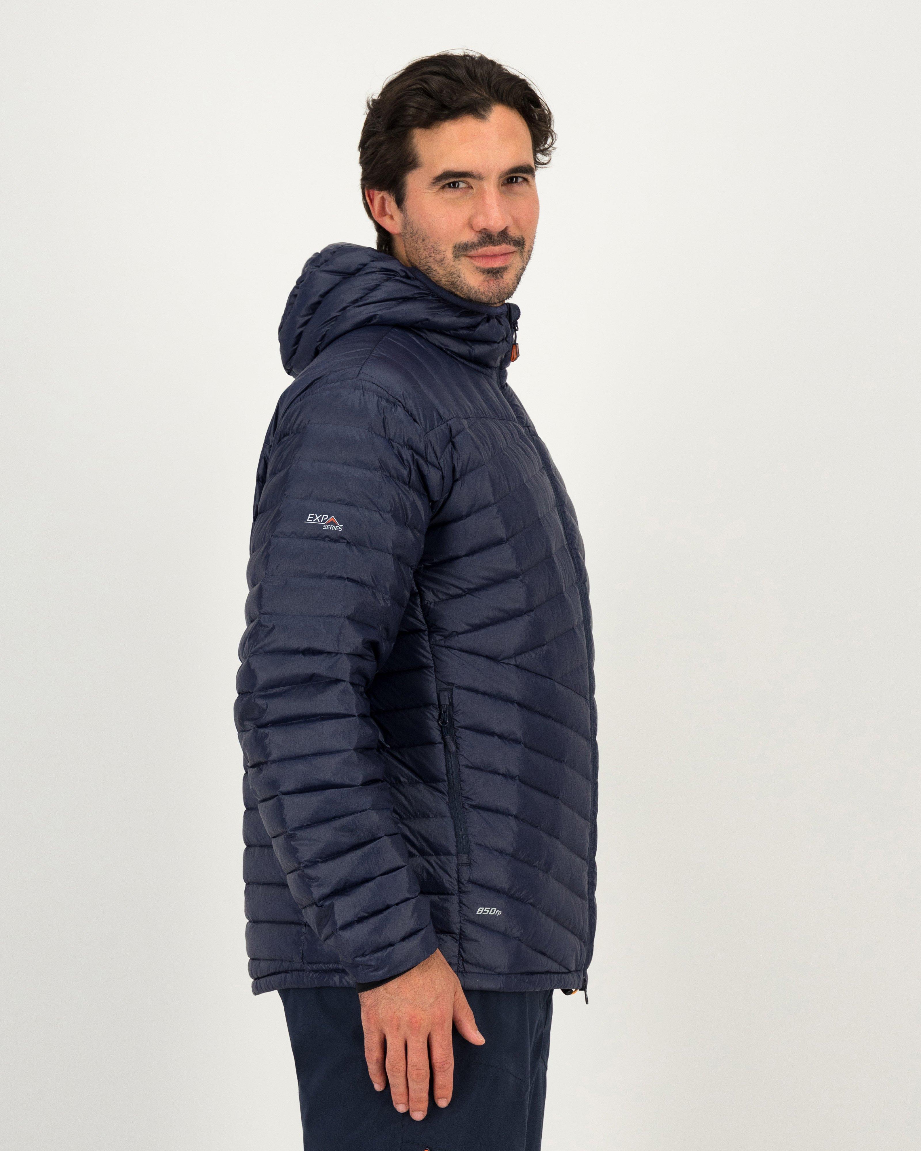 K-Way Expedition Series Men’s Kili 2.0 Hooded Down Jacket -  Navy