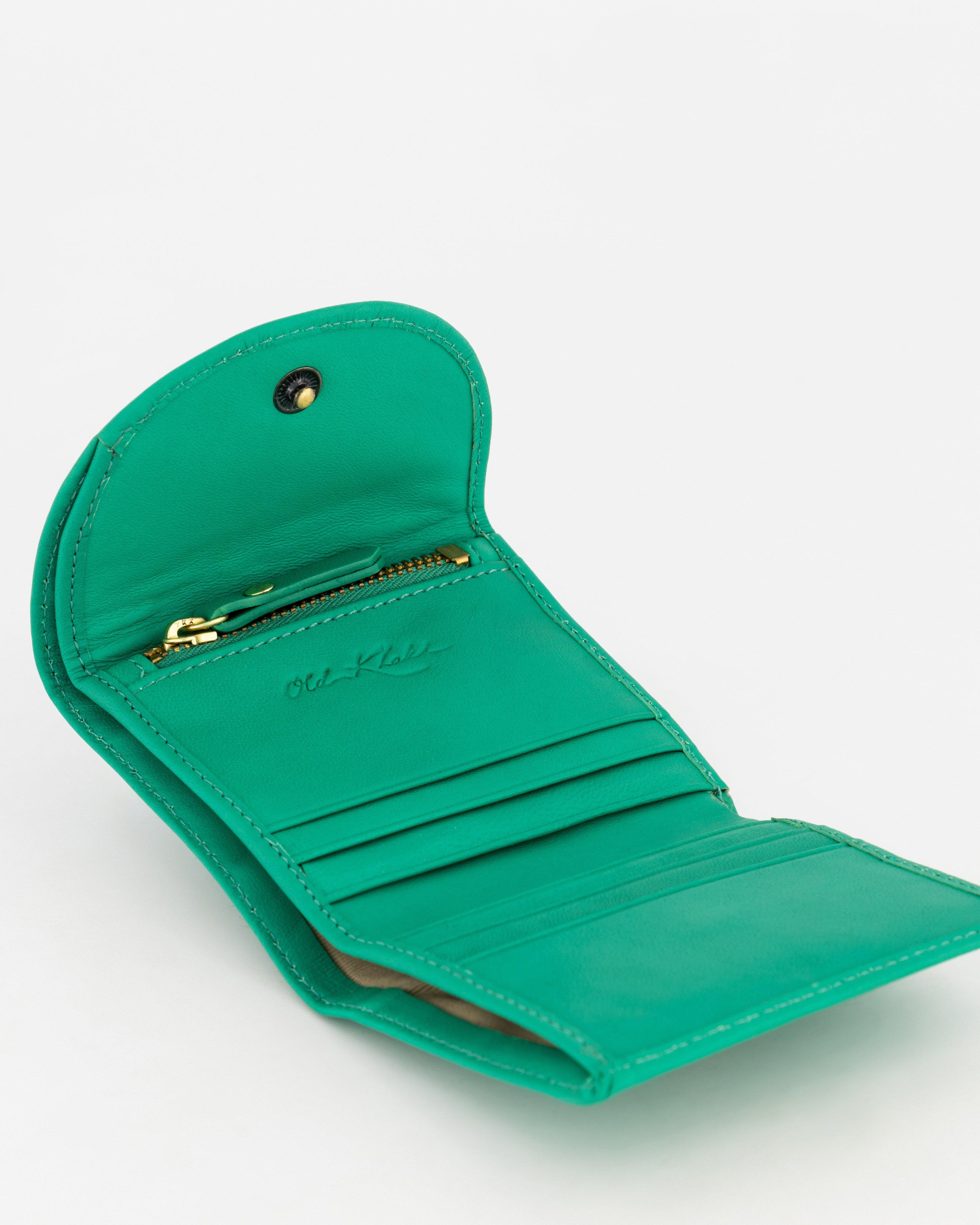 Women's Kelli Leather Envelope Wallet Old Khaki