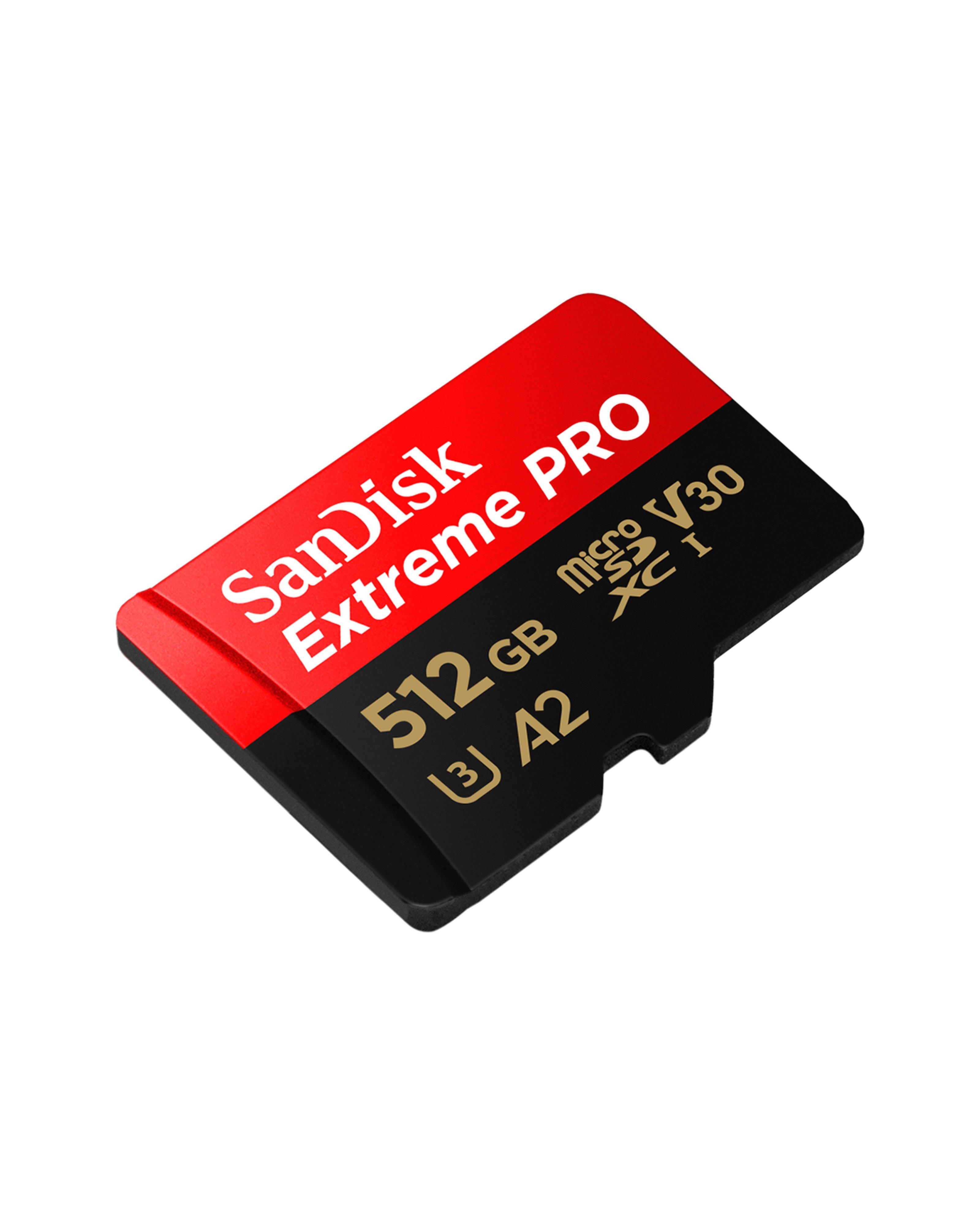 Sandisk Extreme Pro 512GB microSD UHS