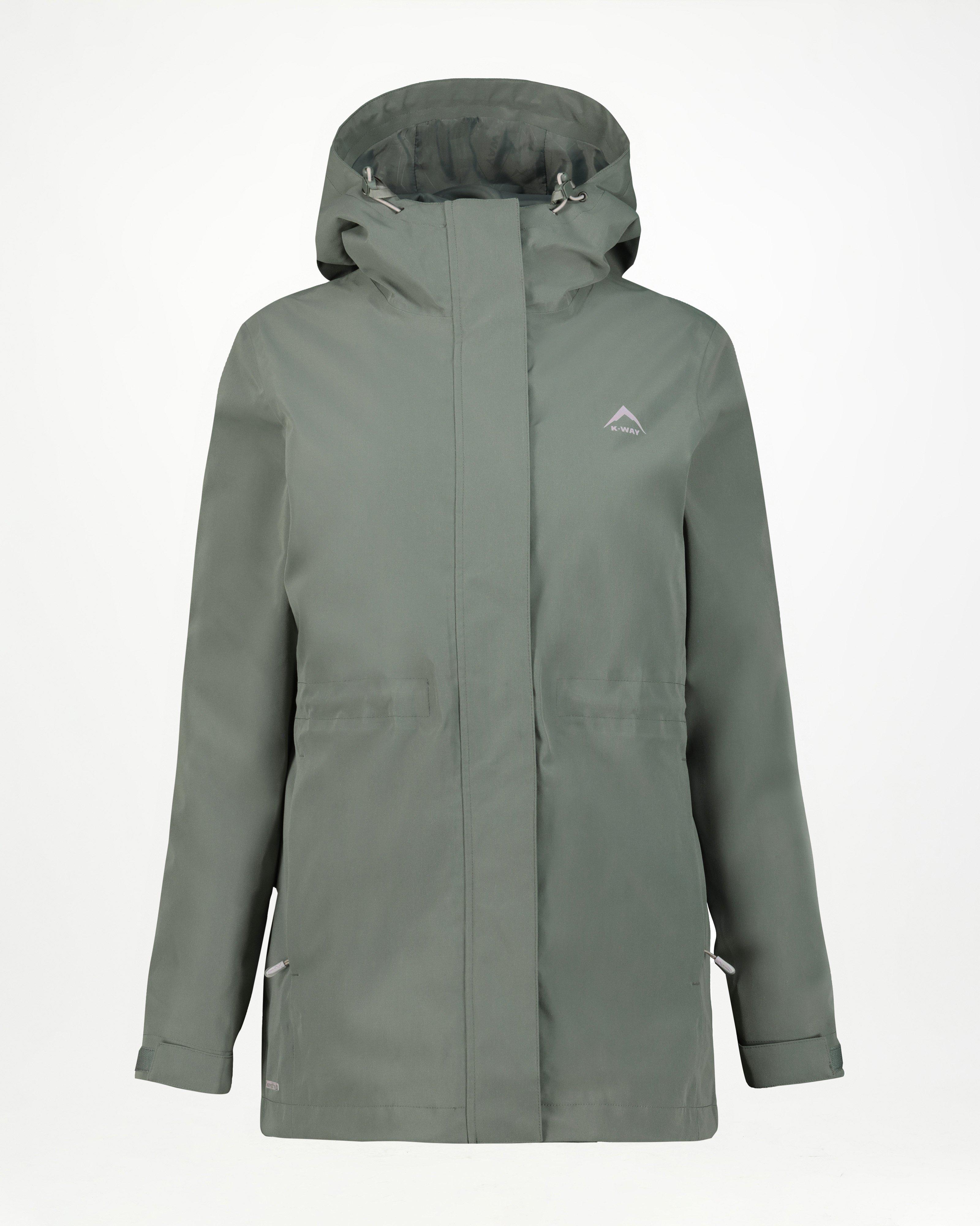 K-Way Women's Helicon 3-in-1 Jacket -  Pewter