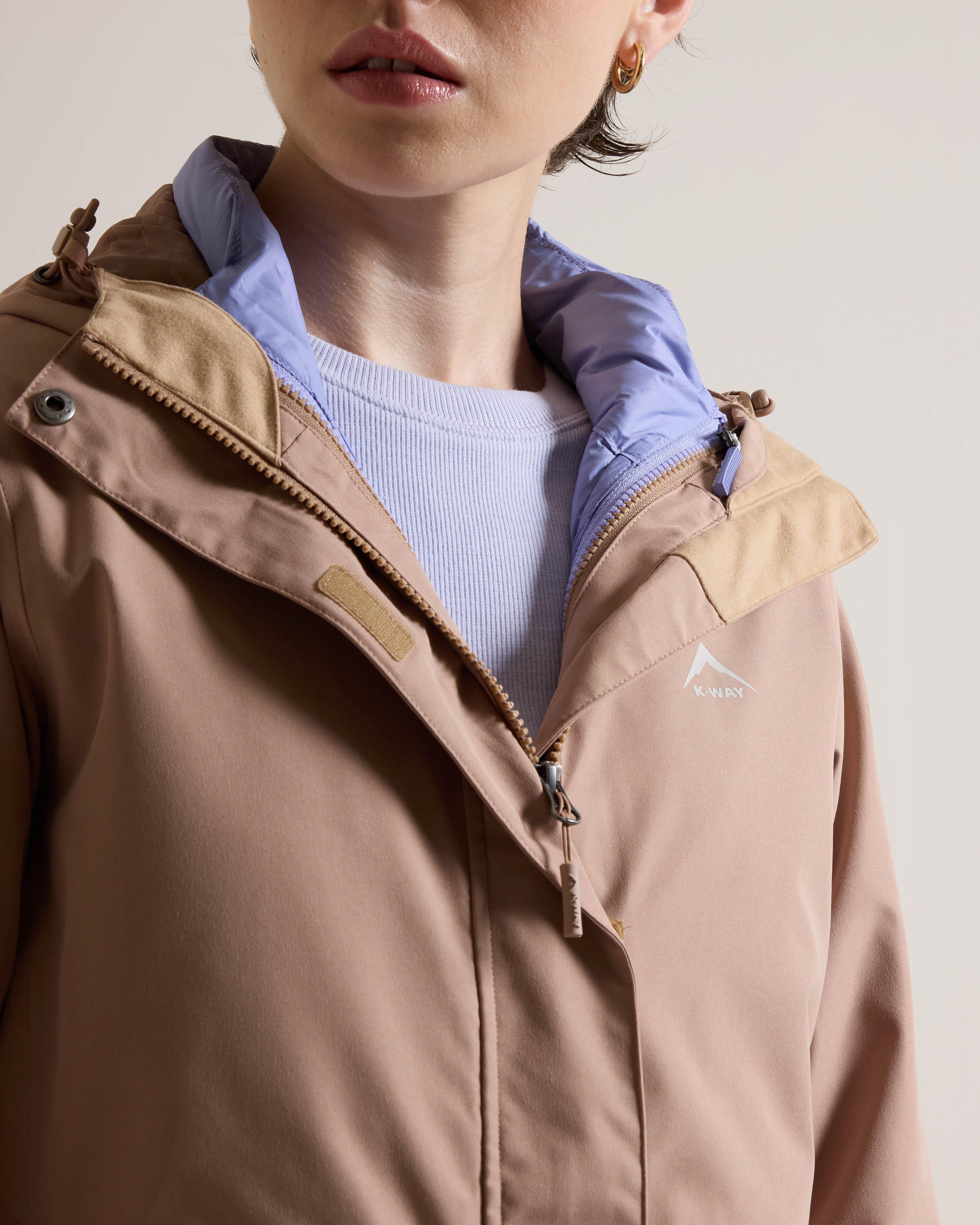 K-Way Women's Helicon 3-in-1 Jacket