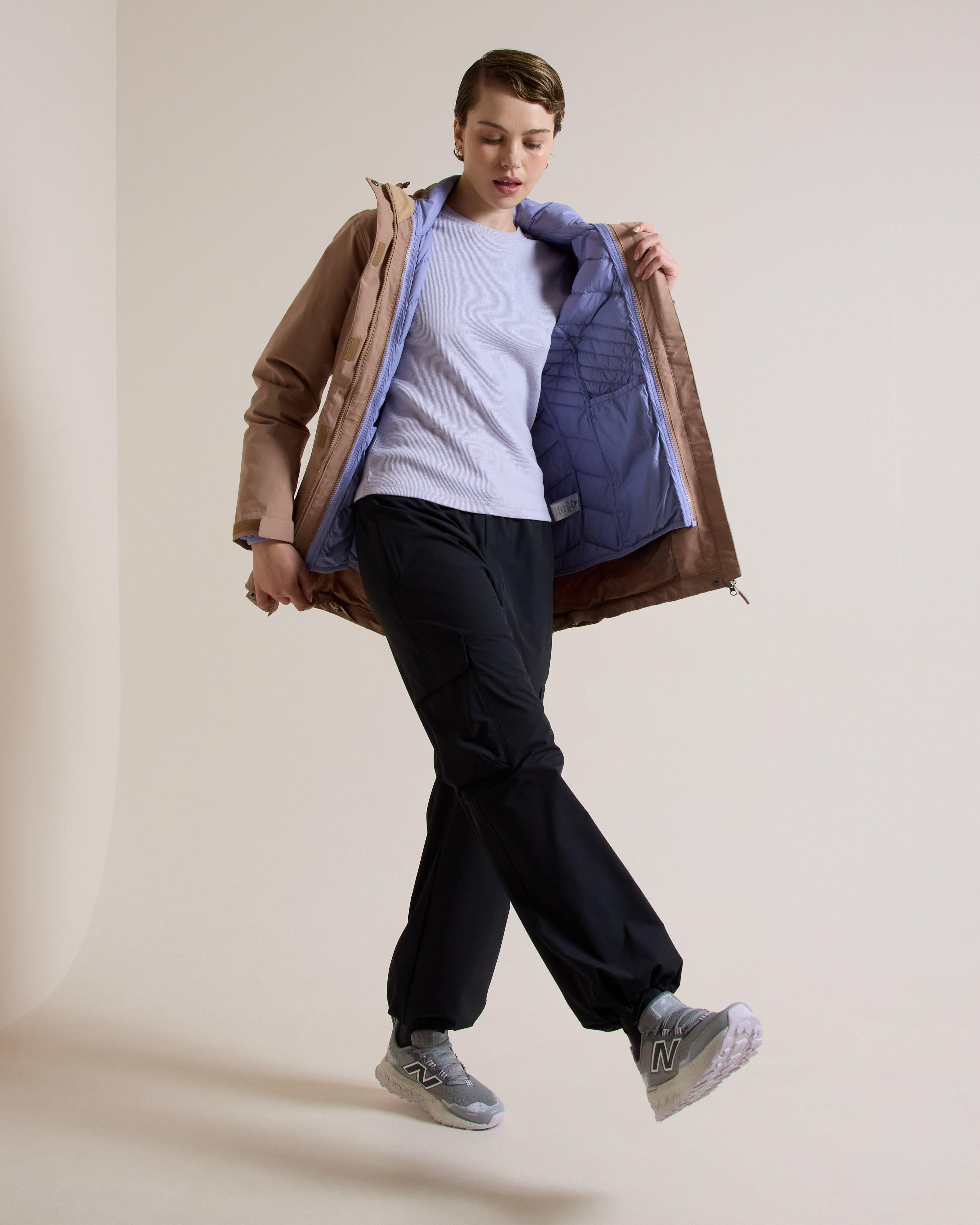 K-Way Women's Helicon 3-in-1 Jacket