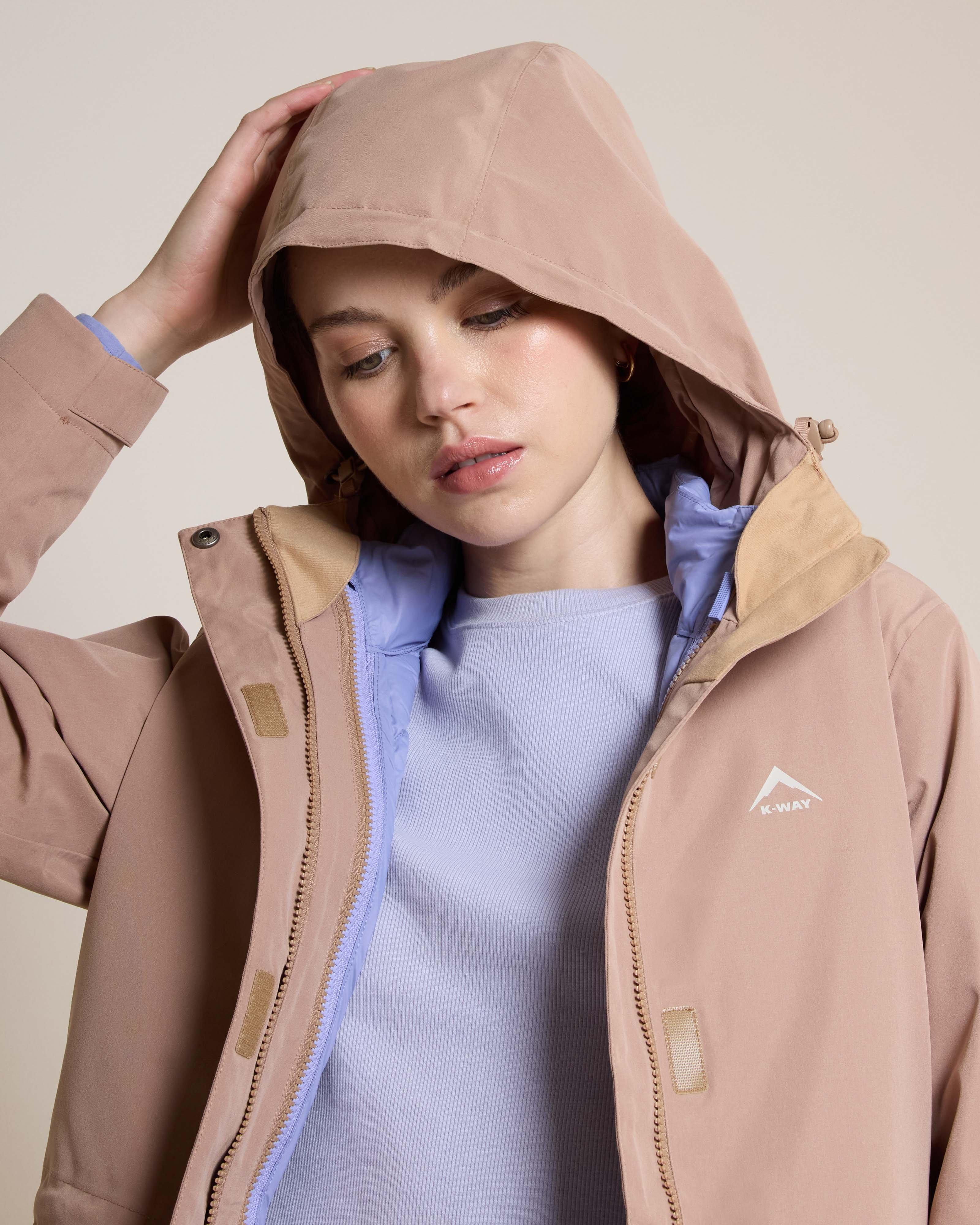 K-Way Women's Helicon 3-in-1 Jacket