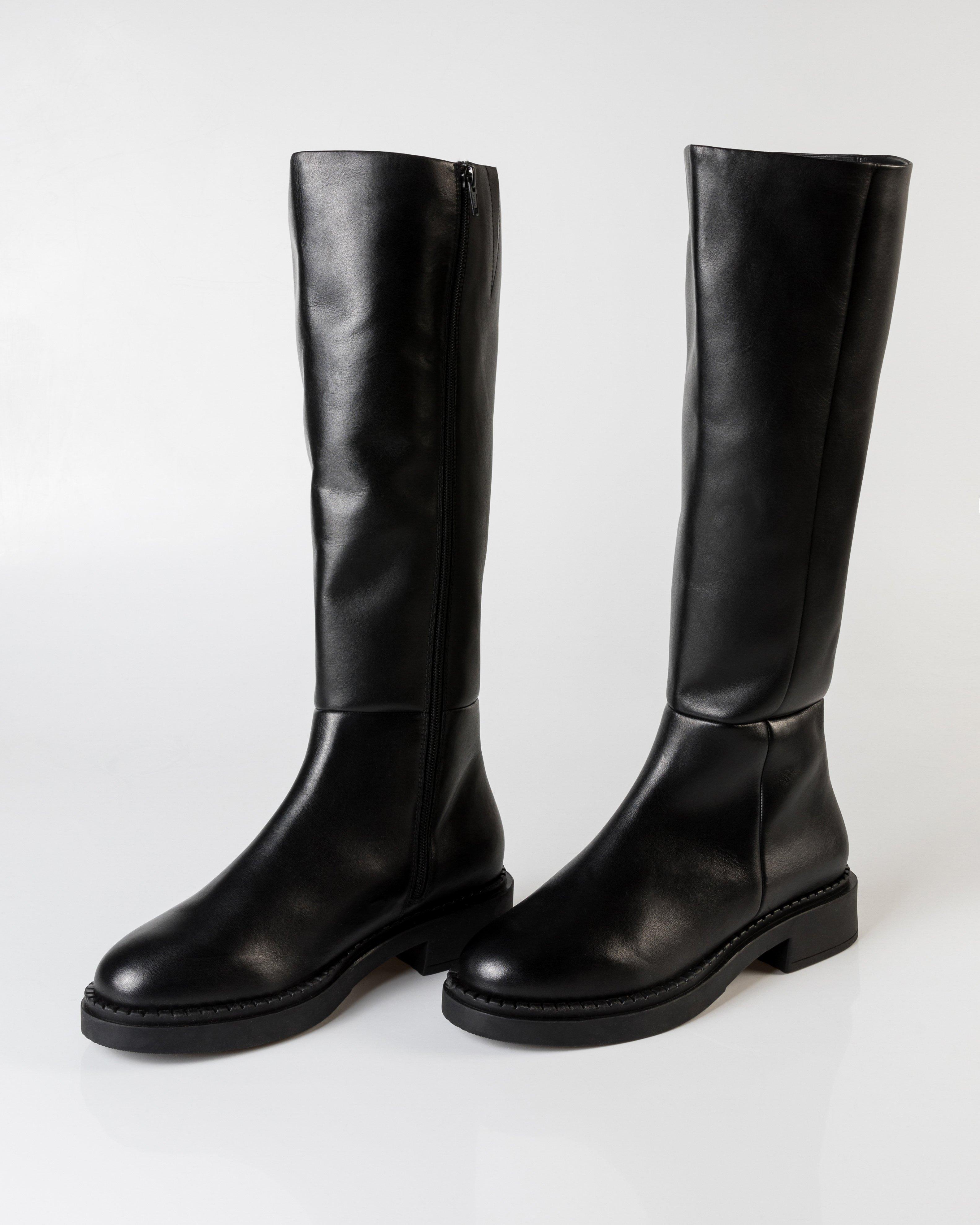 Rossi Calf High Boot - Poetry Clothing Store