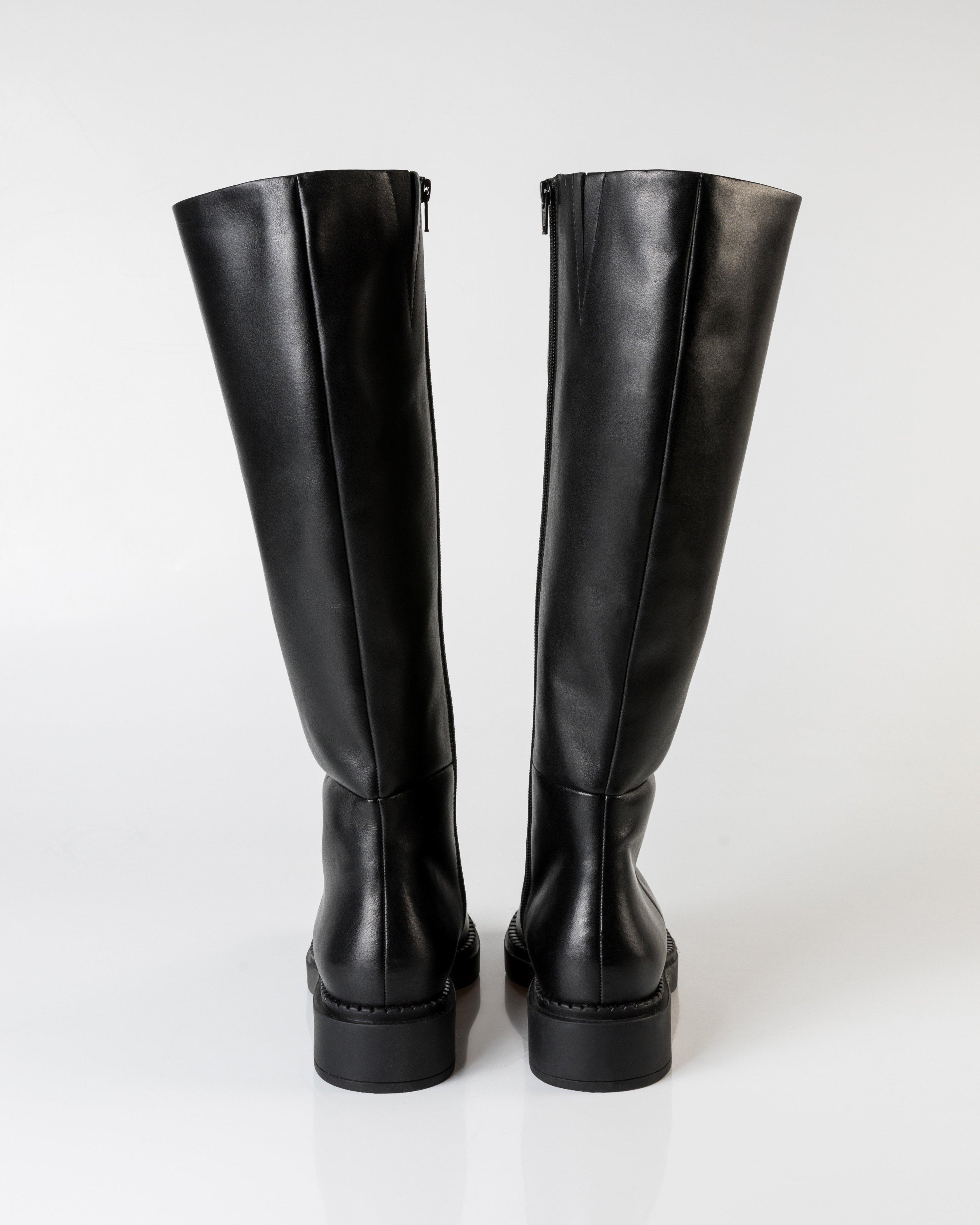 Rossi Calf High Boot -  Black