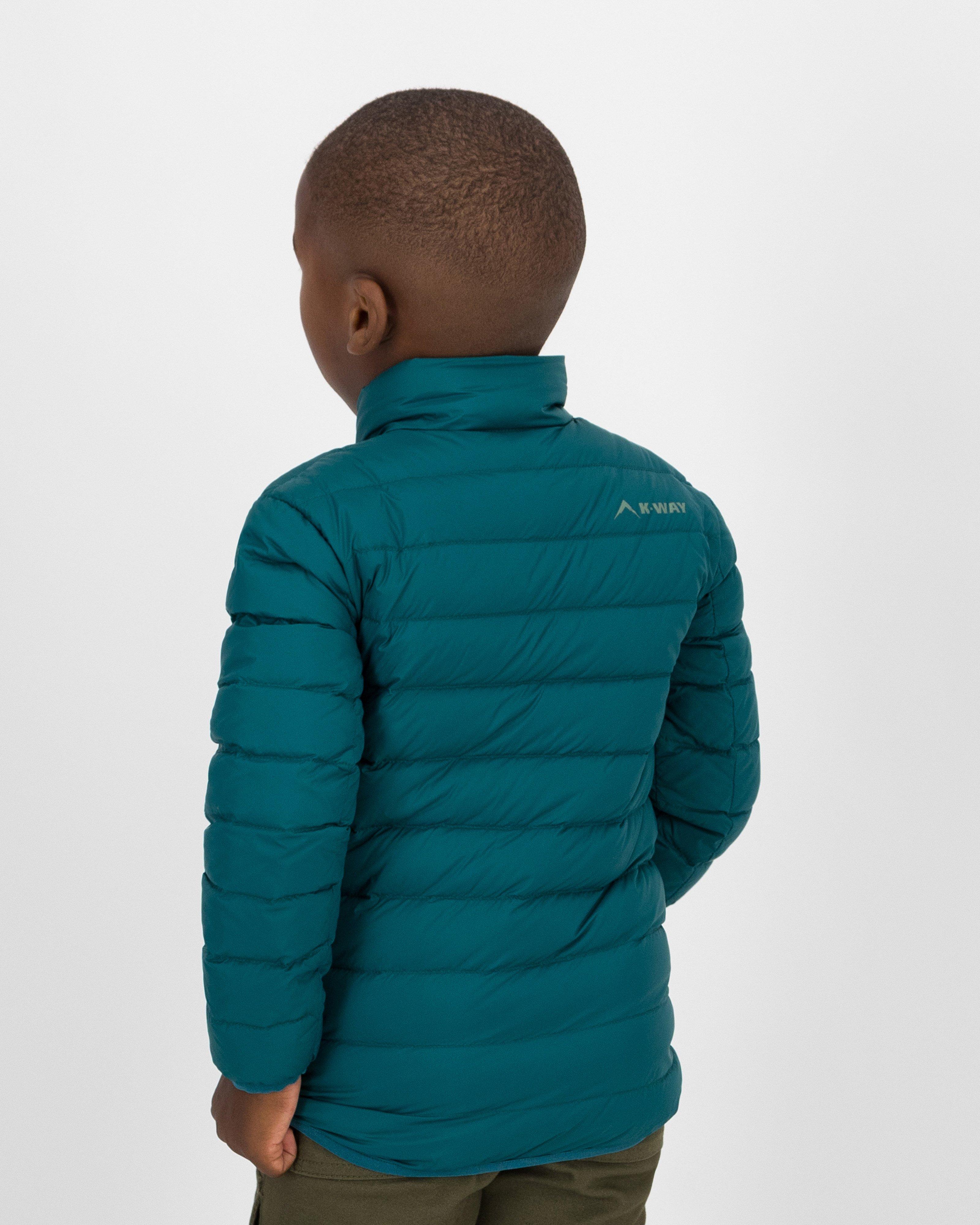 K-Way Kids K-lite Down Puffer Jacket -  Dark Green