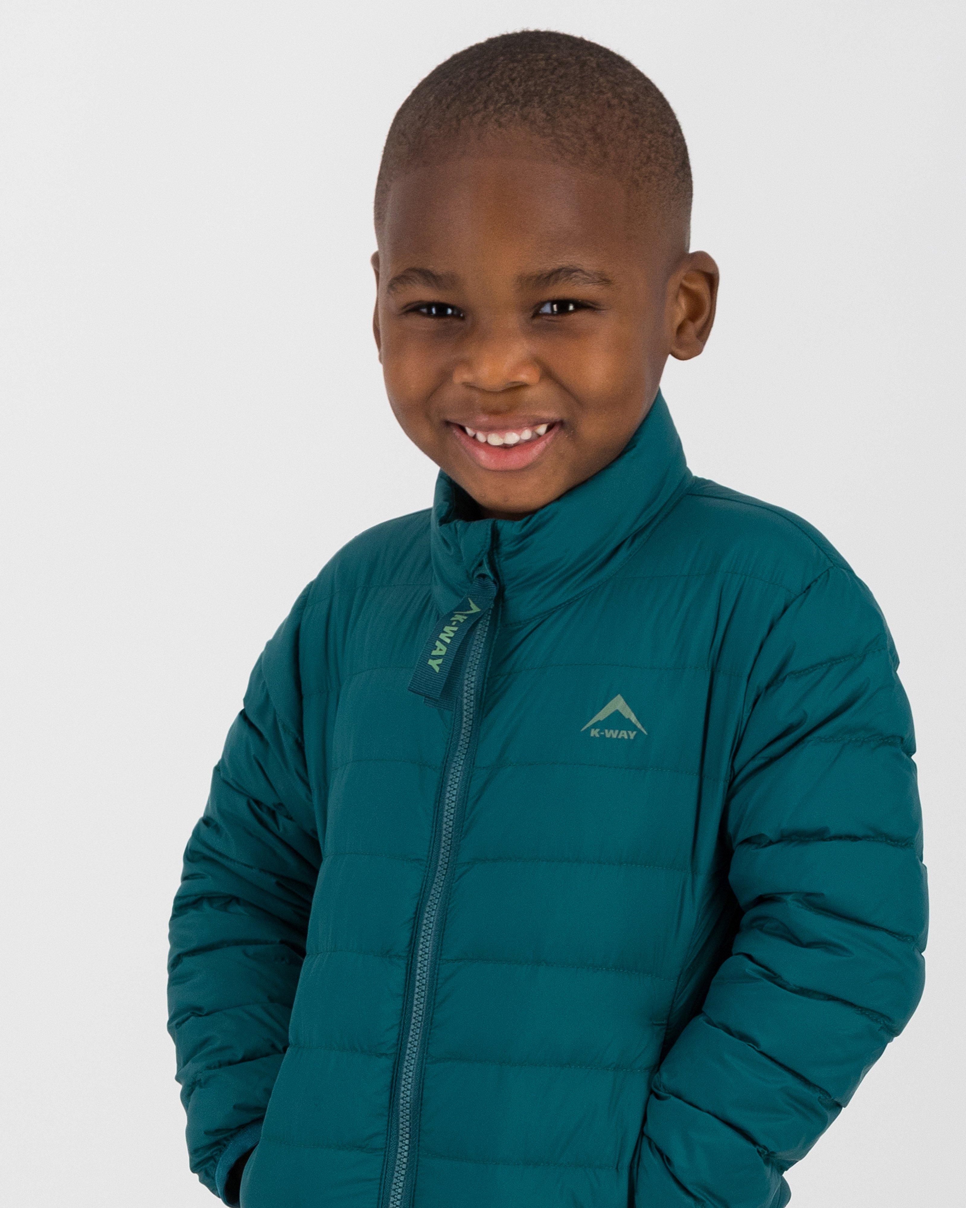 K-Way Kids K-lite Down Puffer Jacket -  Dark Green