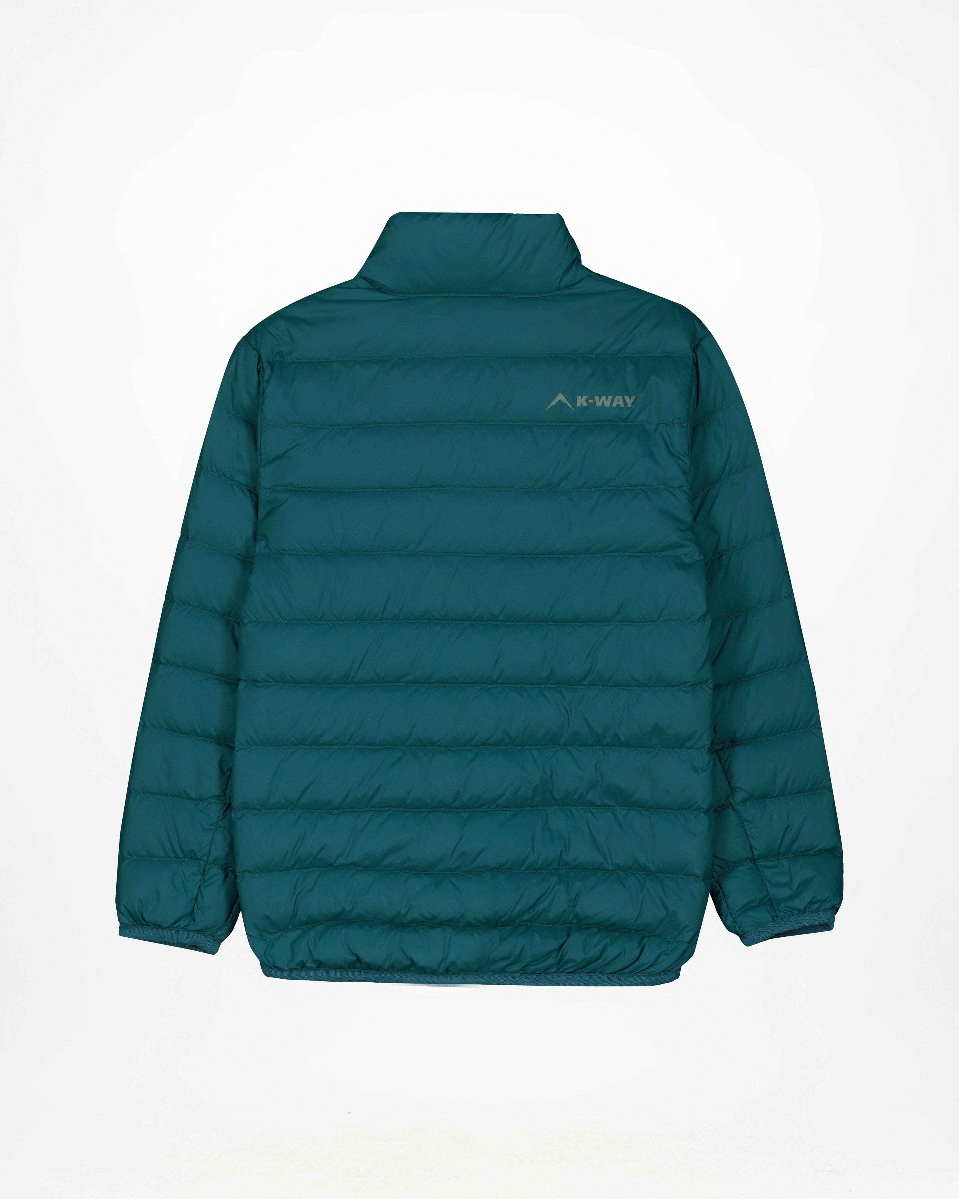 K-Way Kids K-lite Down Puffer Jacket -  Dark Green