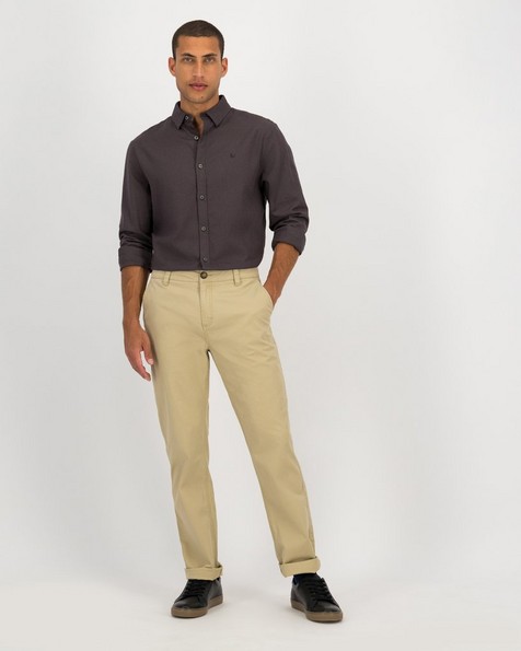 Old Khaki Men's Butler Regular Fit Linen Shirt | Cape Union Mart