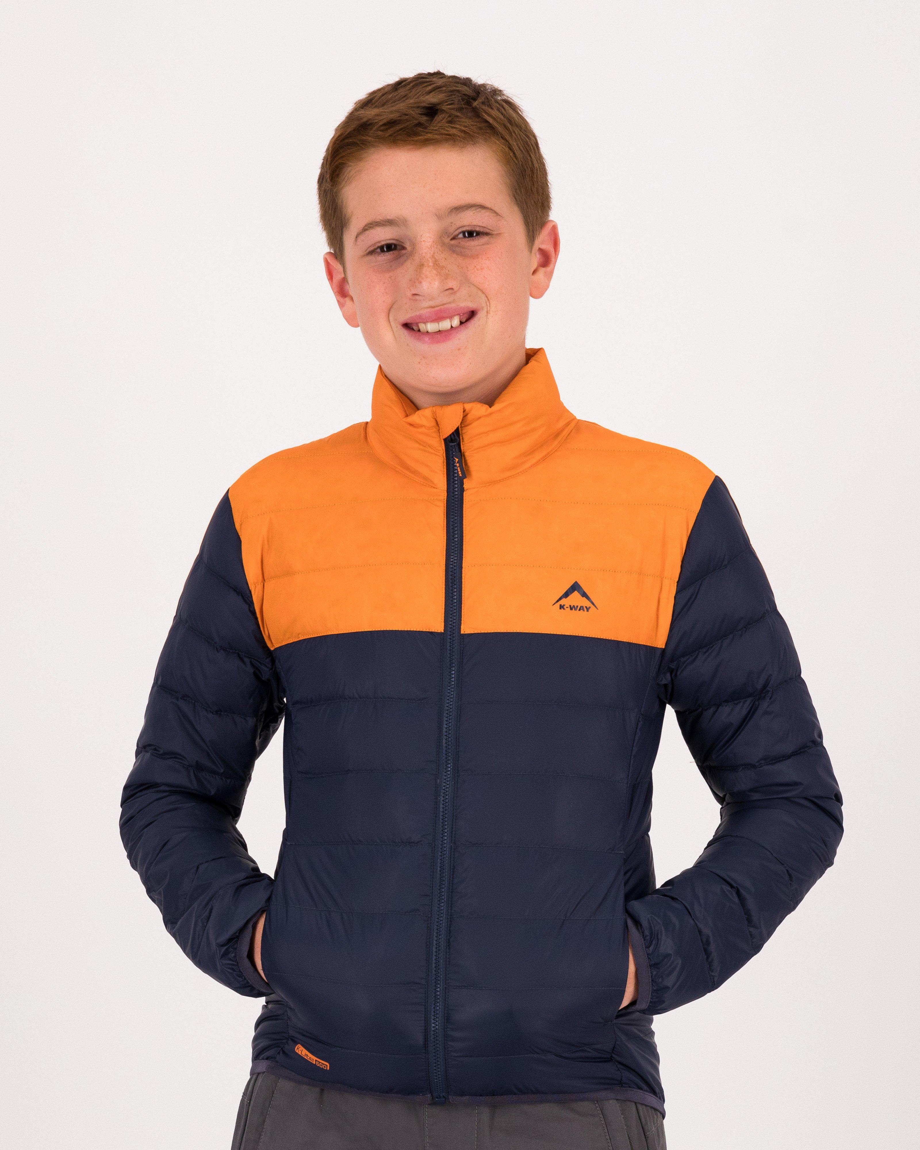 K-Way K-Lite Youth Down Jacket -  Navy