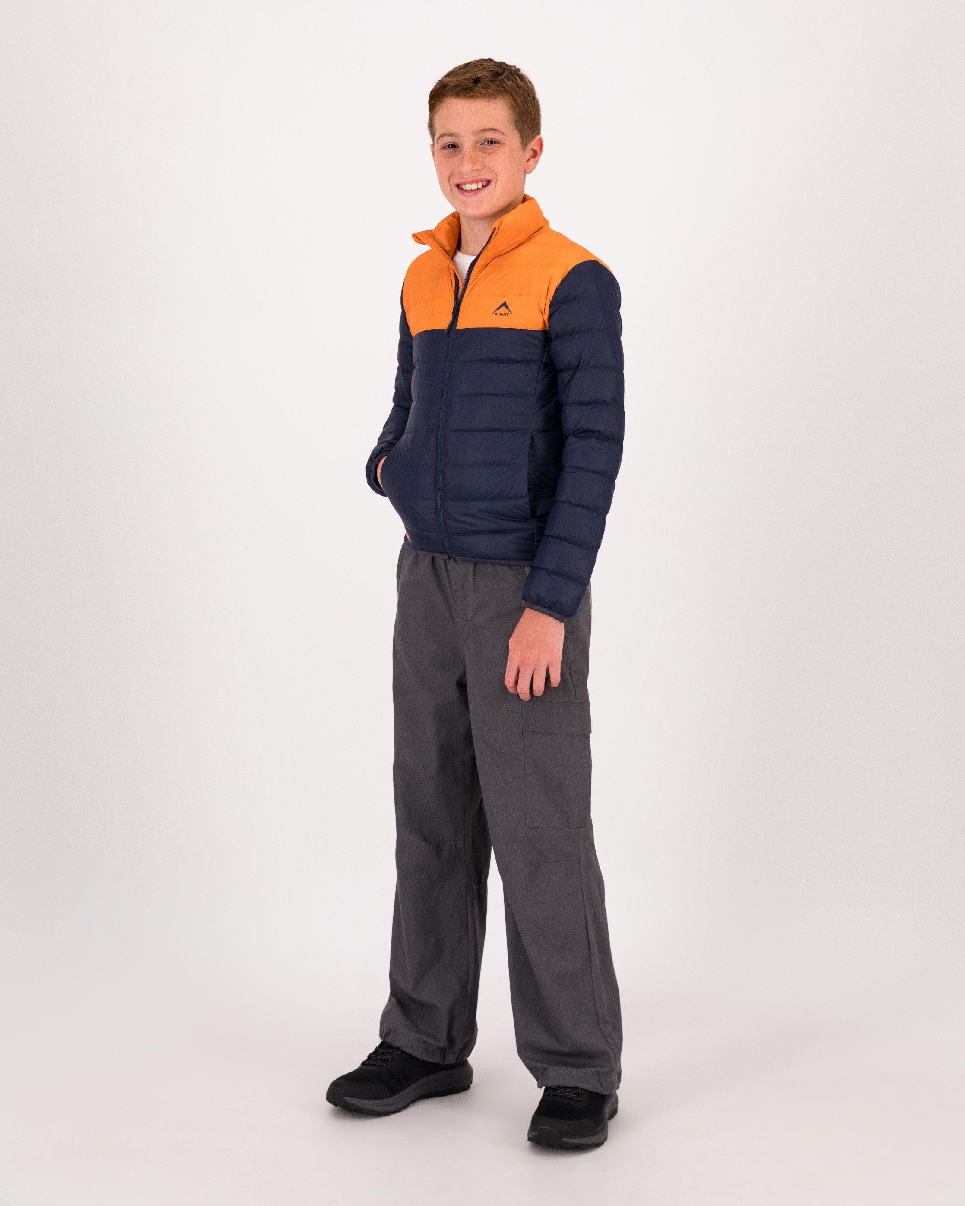 K-Way K-Lite Youth Down Jacket -  Navy