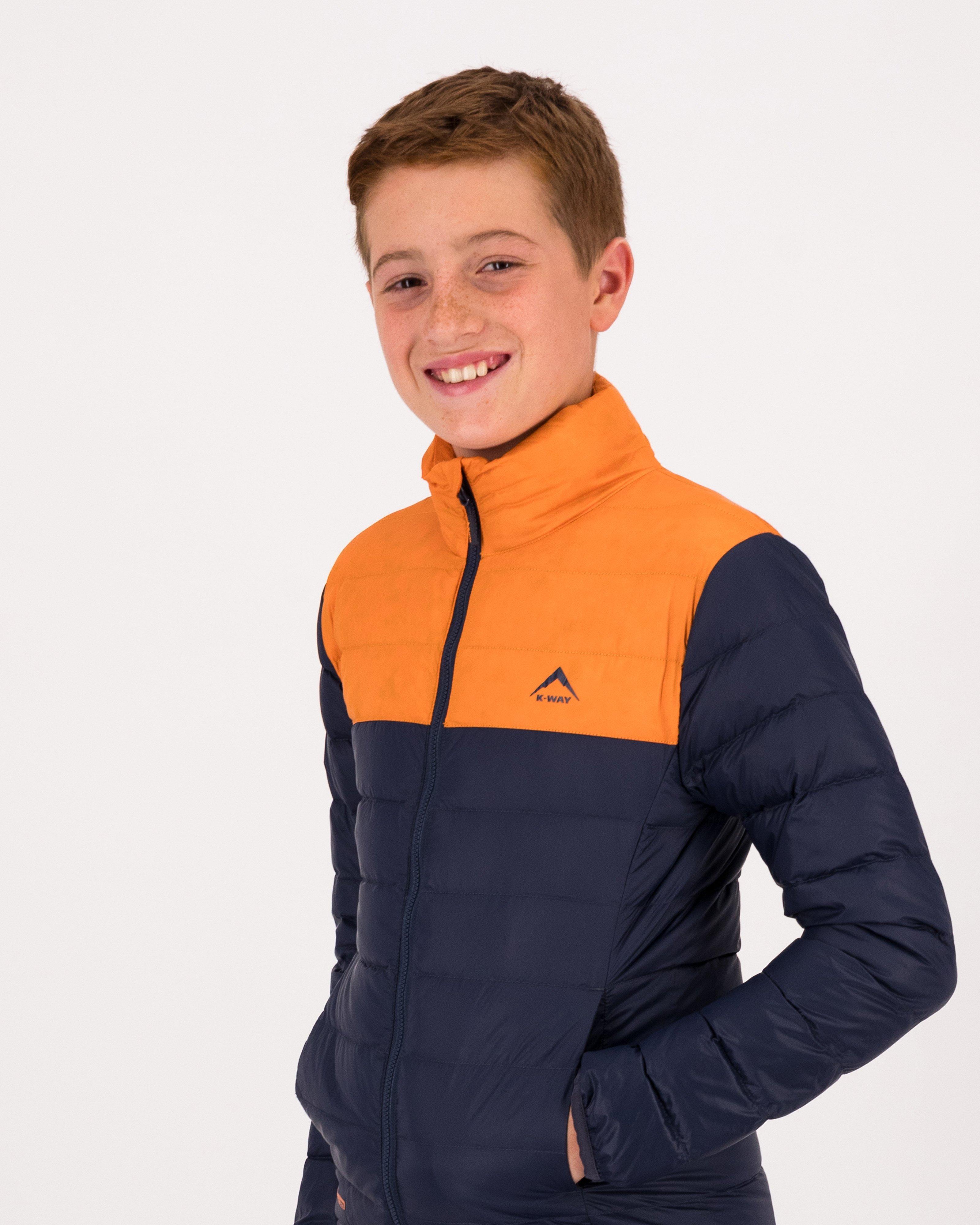 K-Way K-Lite Youth Down Jacket -  Navy