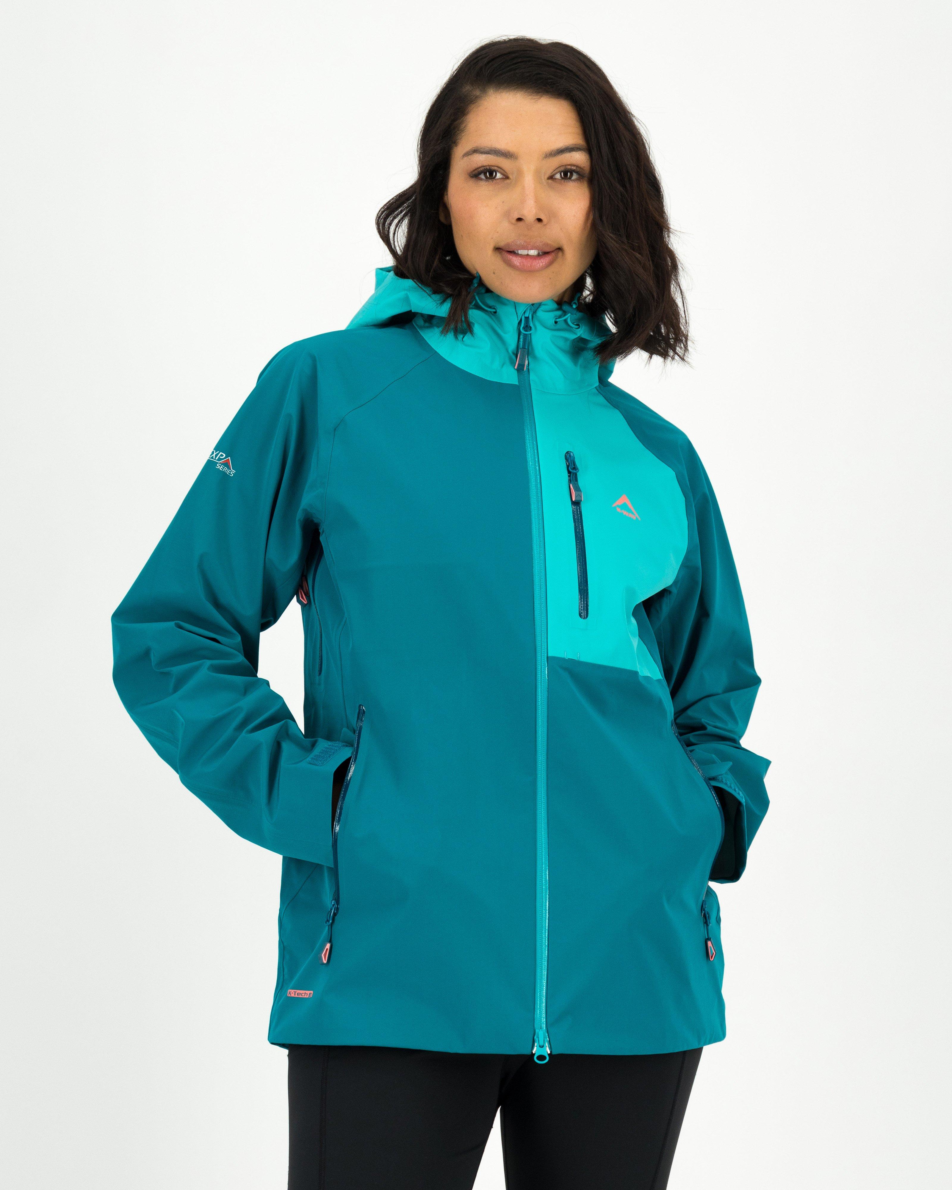 K-Way Expedition Series Women’s Kili 2.0 Shell Jacket  -  Teal