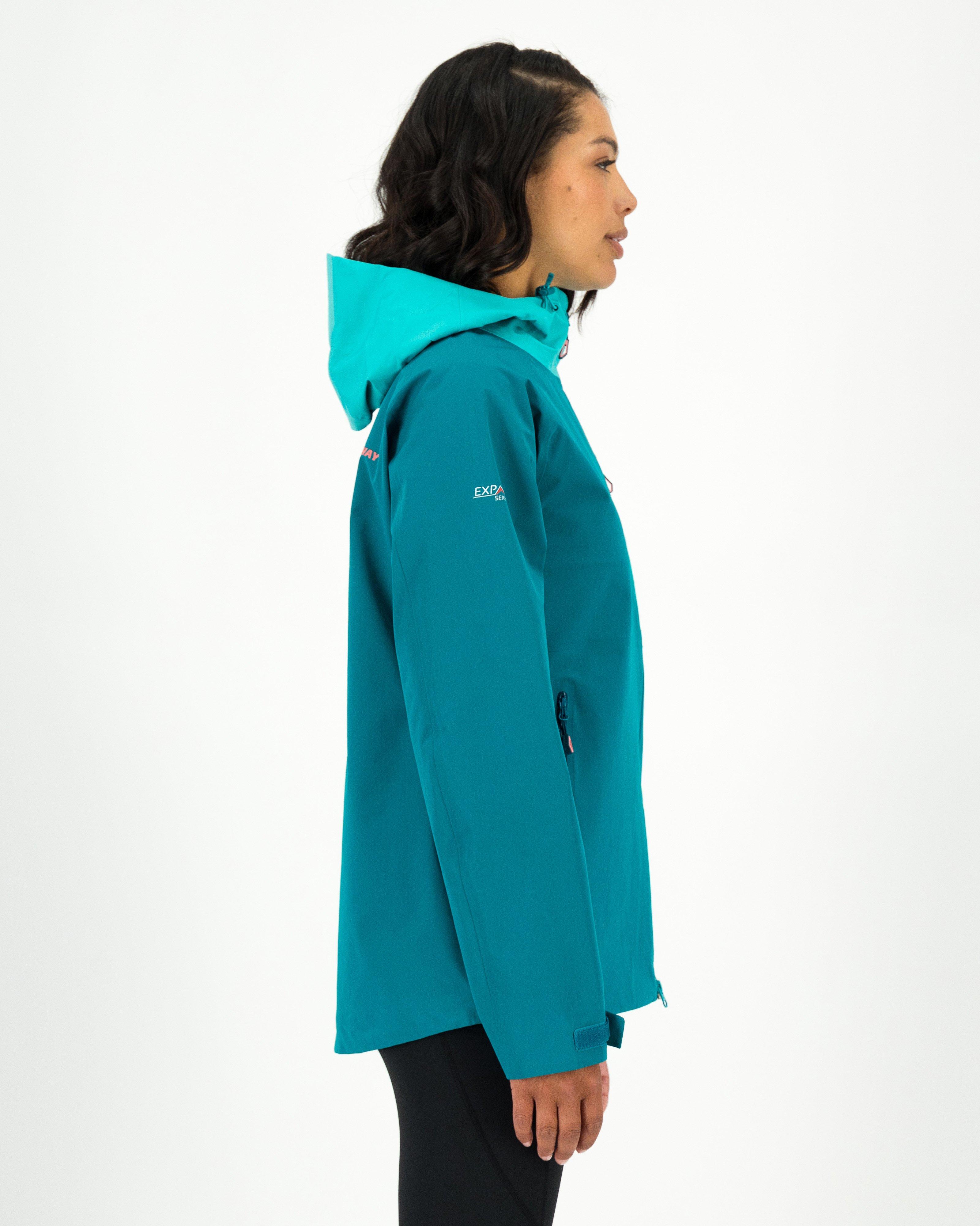 K-Way Expedition Series Women’s Kili 2.0 Shell Jacket  -  Teal