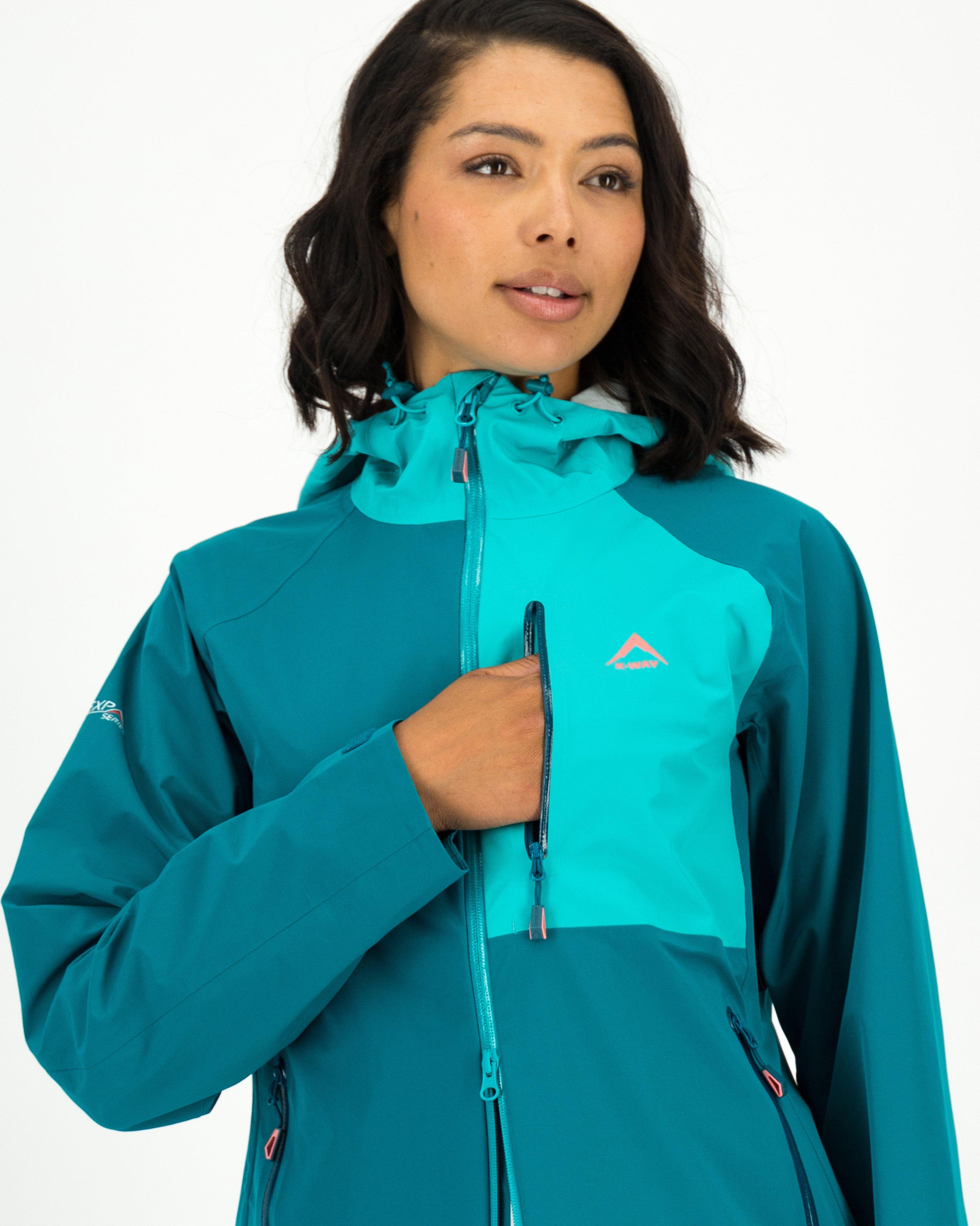 K-Way Expedition Series Women’s Kili 2.0 Shell Jacket  -  Teal