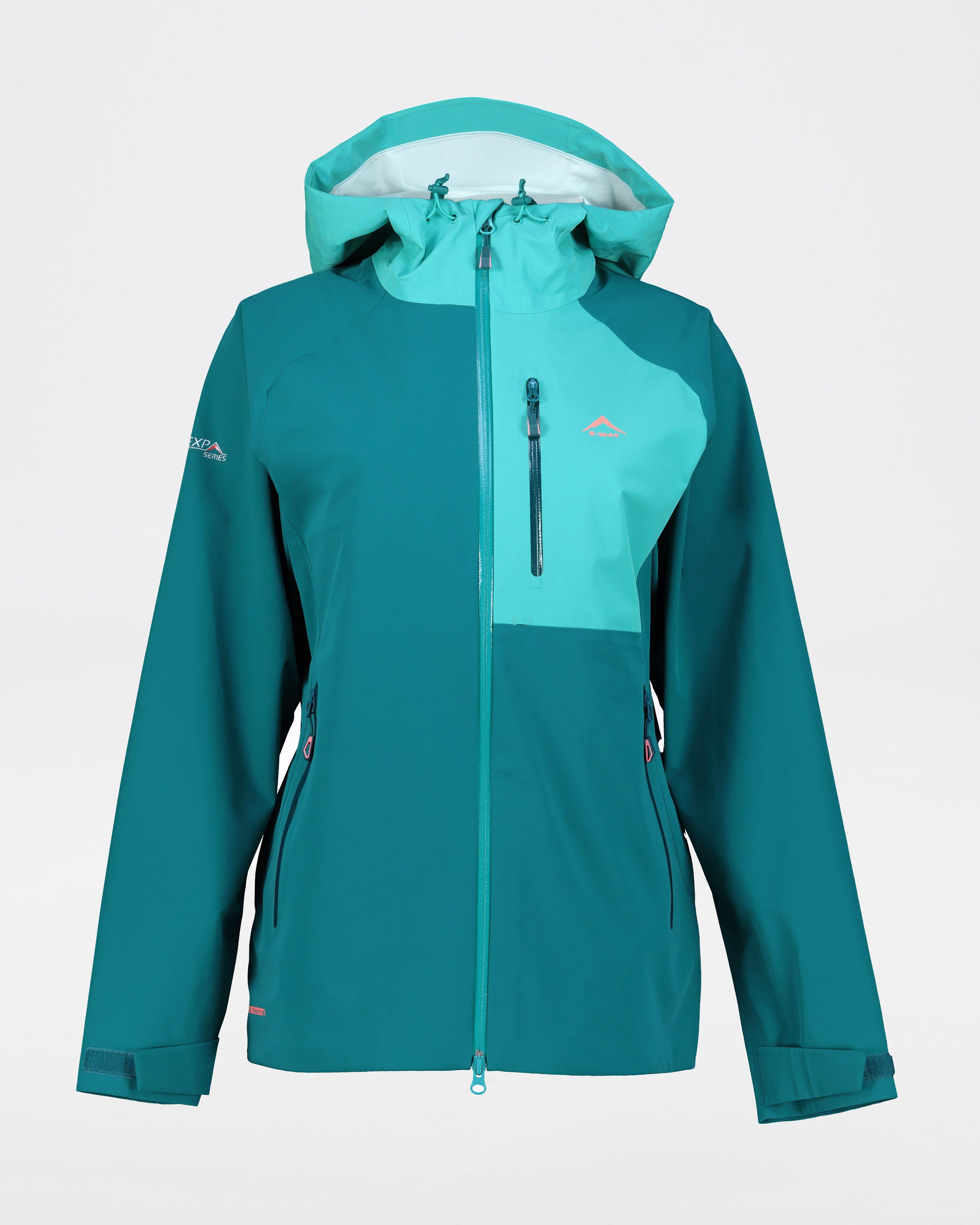 K-Way Expedition Series Women’s Kili 2.0 Shell Jacket  -  Teal