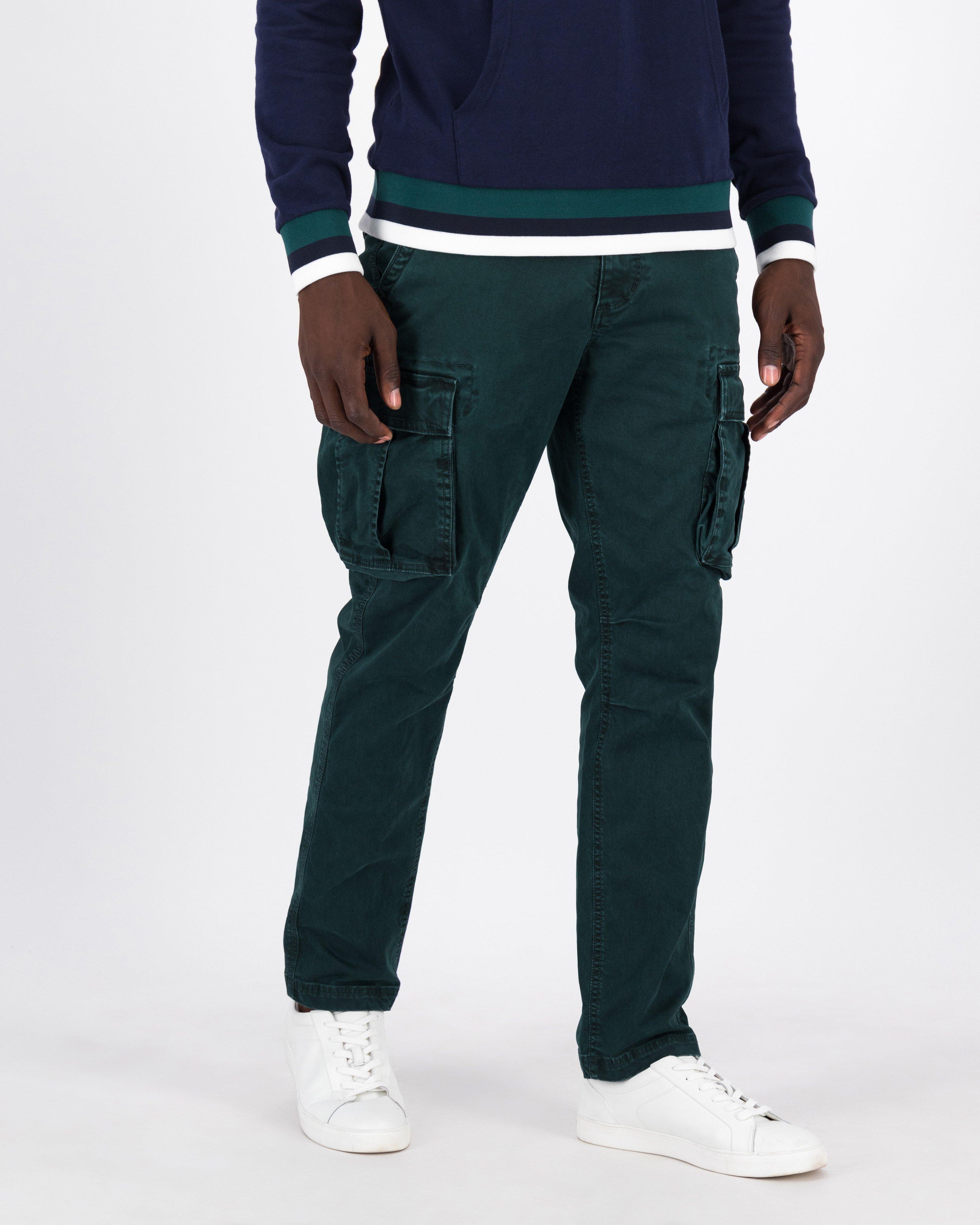 Men's Arron Utility Pants -  Dark Green