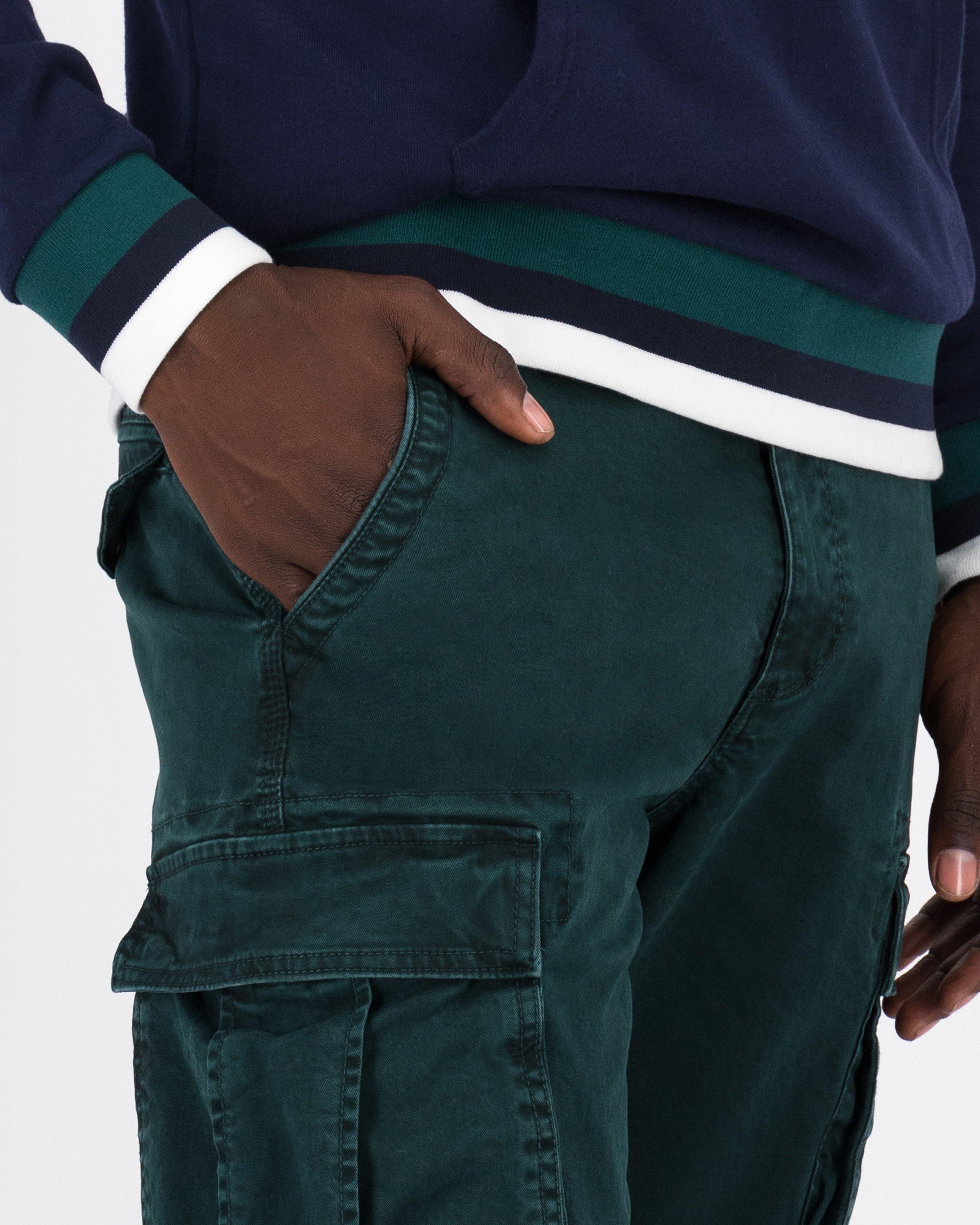 Men's Arron Utility Pants -  Dark Green