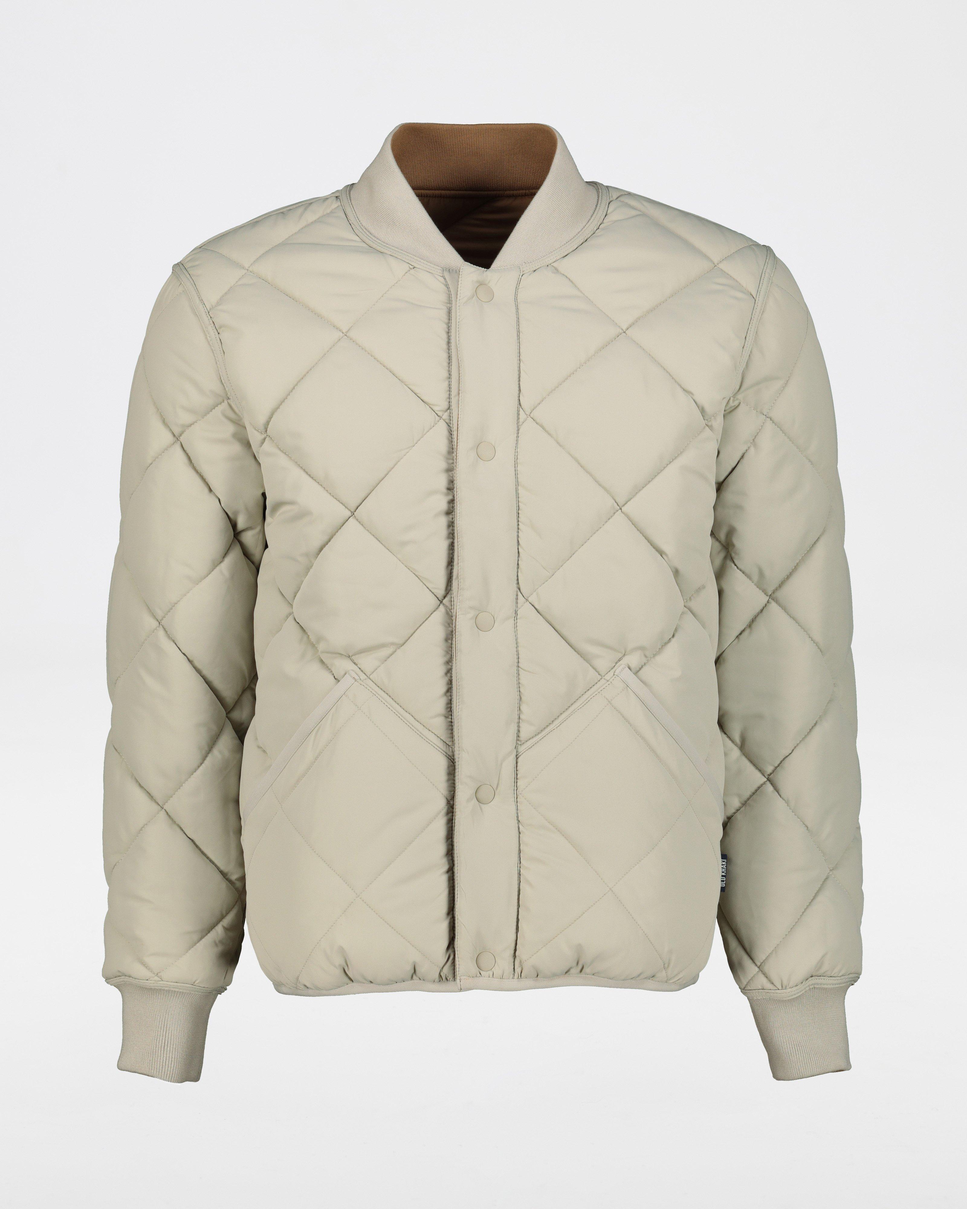 Men’s Griffin Bomber Jacket  -  Stone