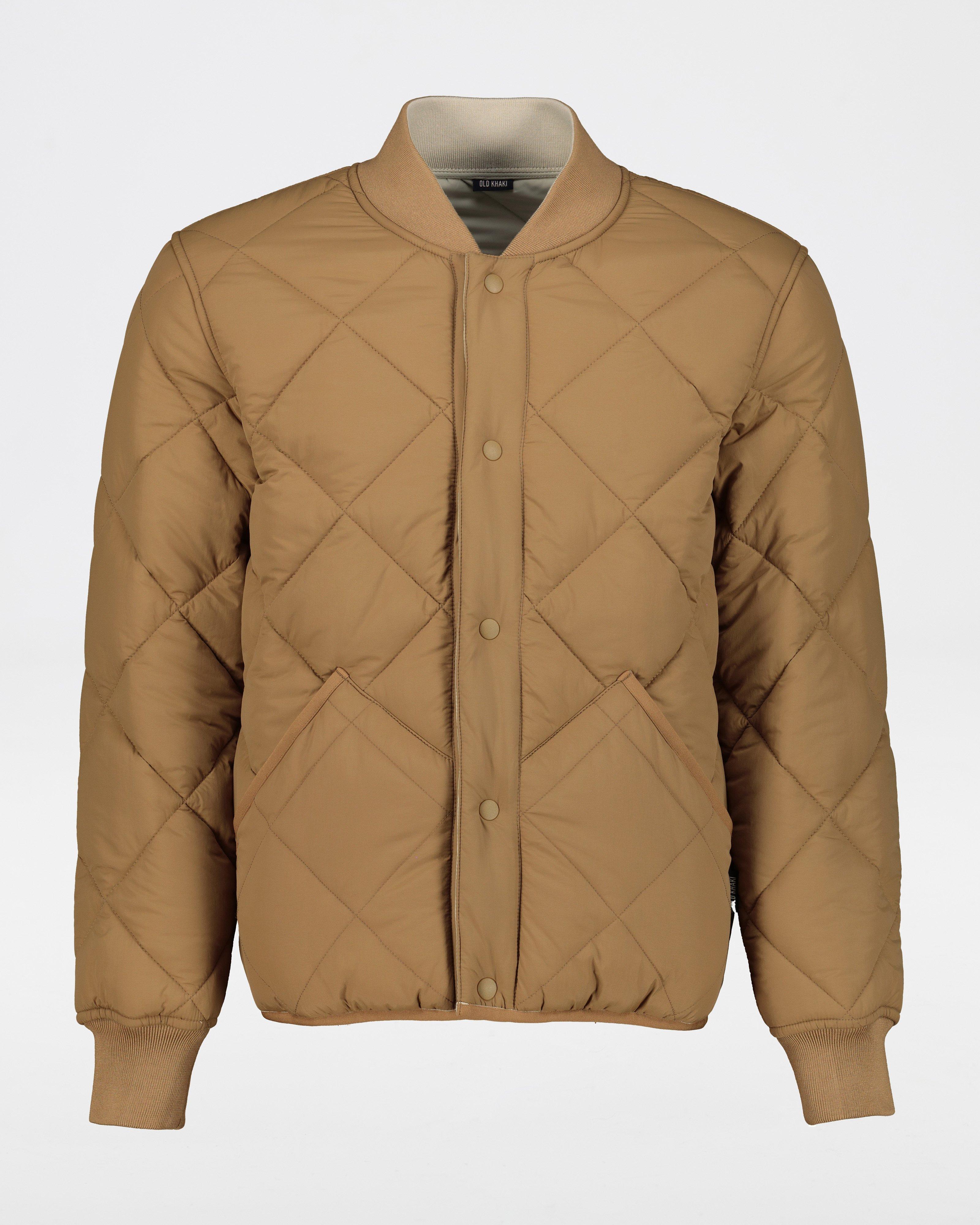 Men’s Griffin Bomber Jacket  -  Stone