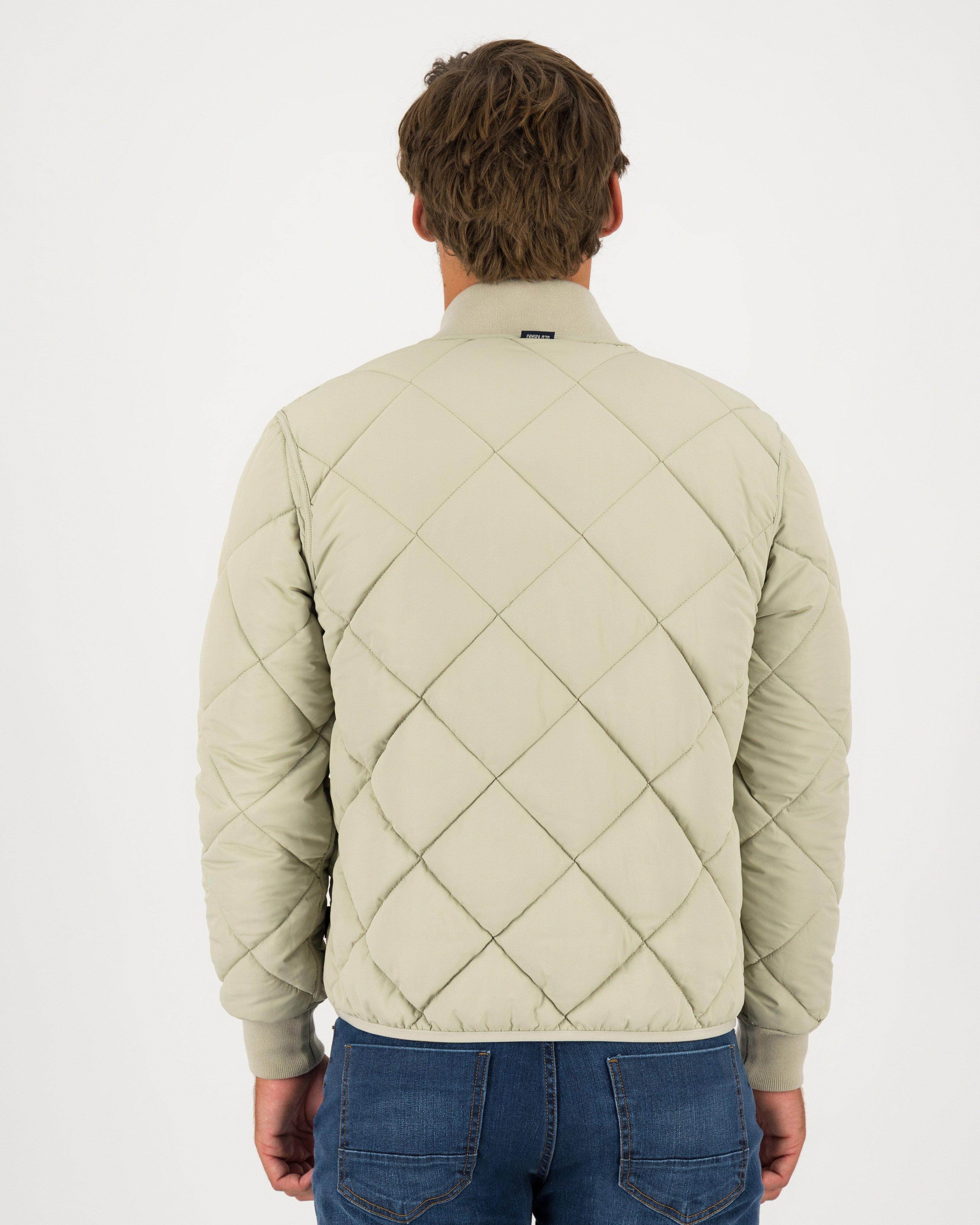 Men’s Griffin Bomber Jacket  -  Stone