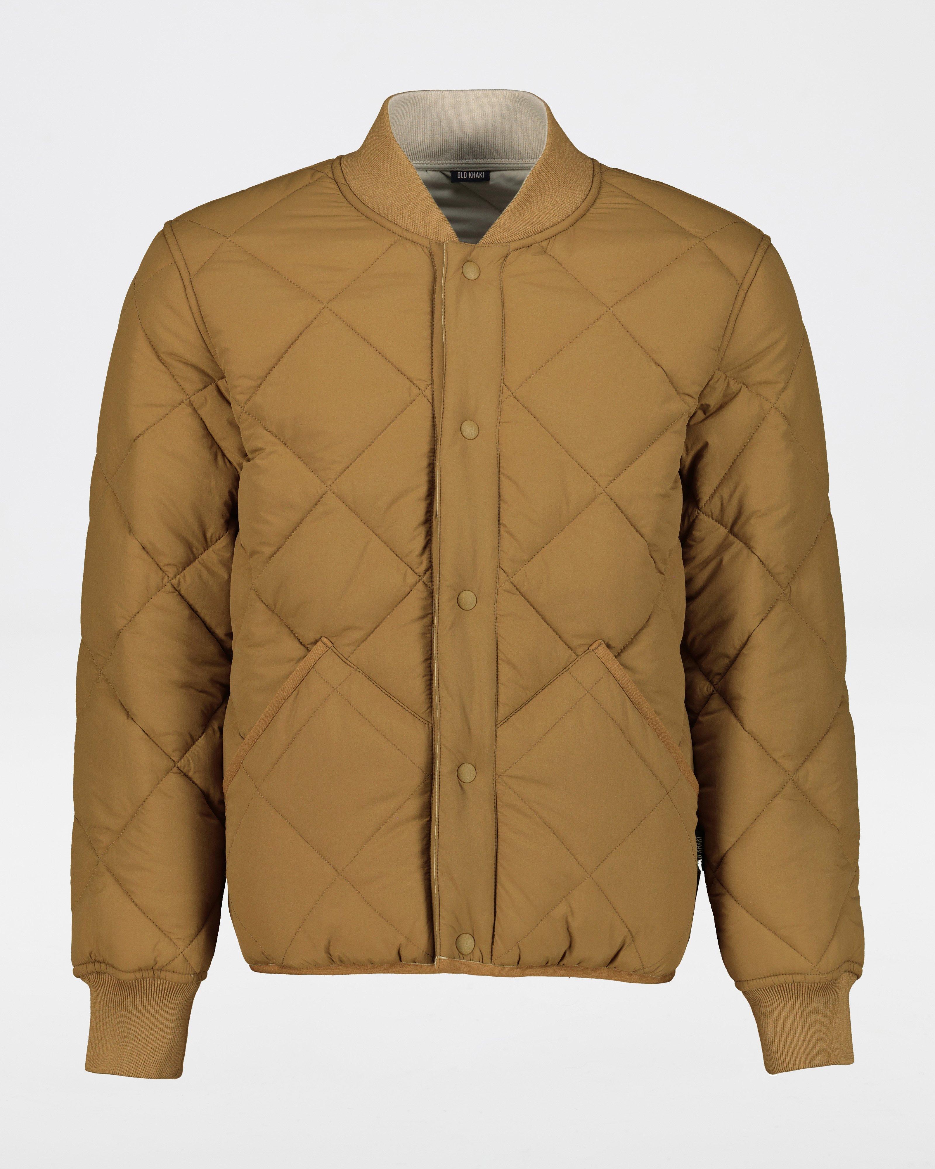 Men’s Griffin Bomber Jacket  -  Stone