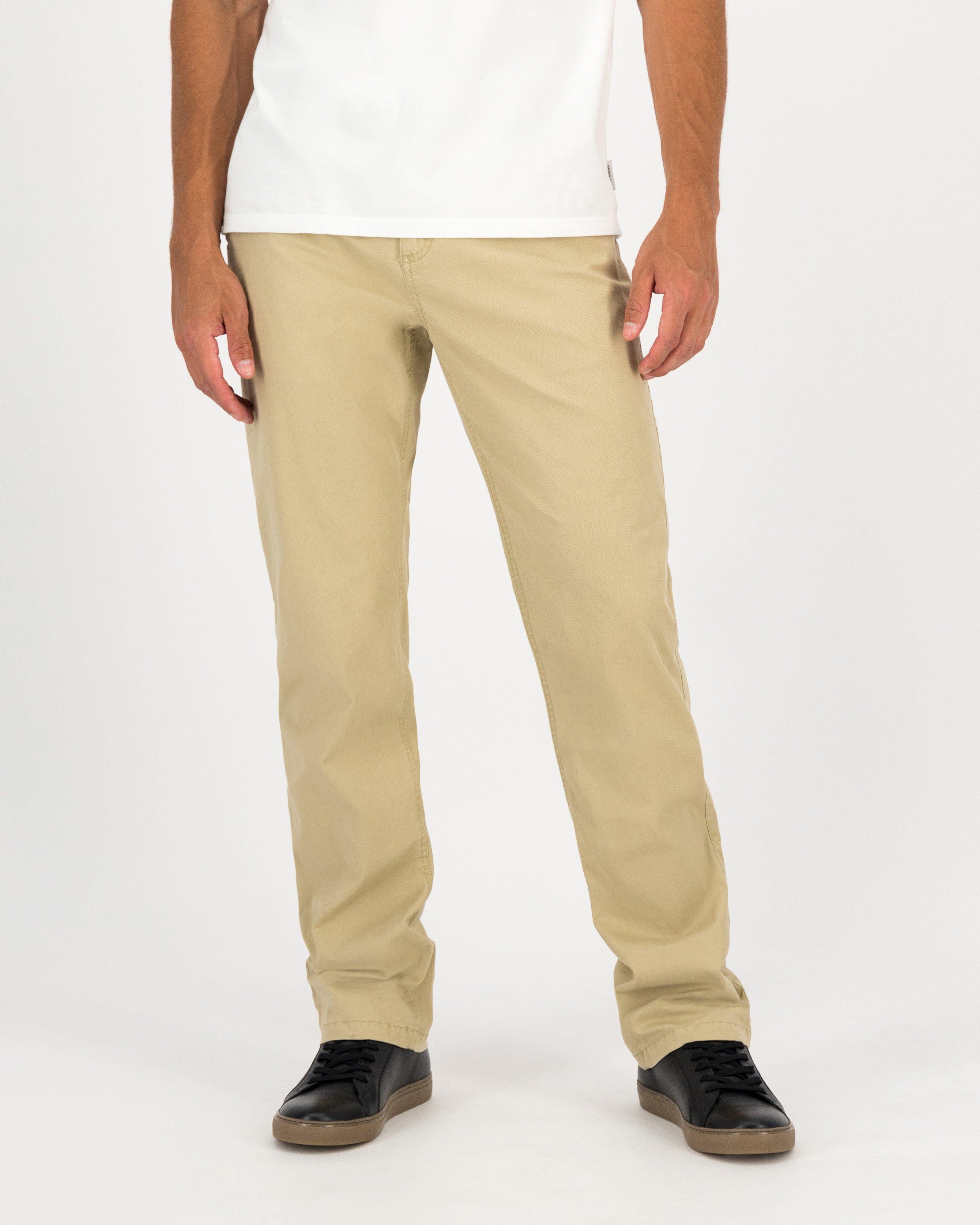 Men's Bent Chinos -  Khaki