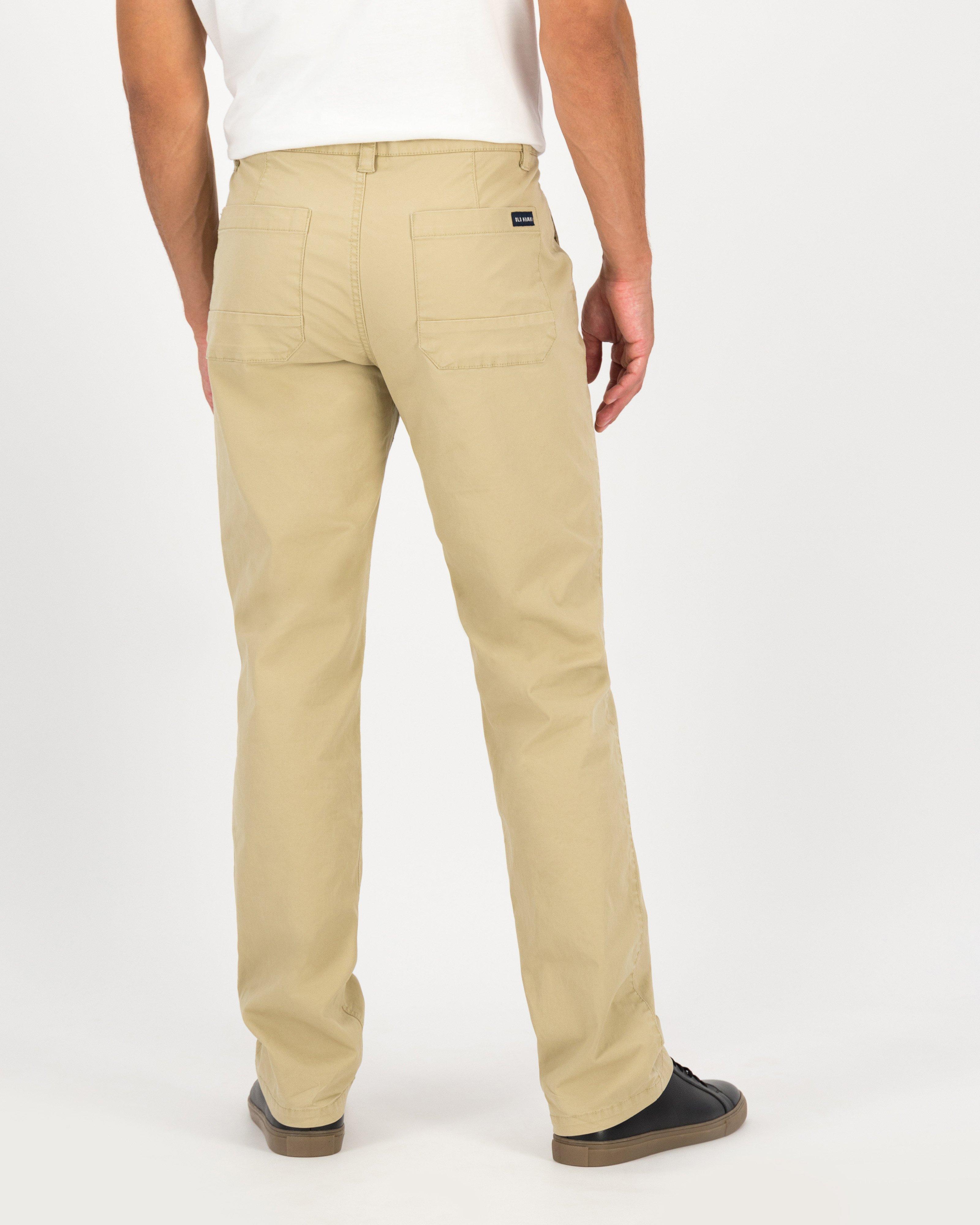 Men's Bent Chinos -  Khaki