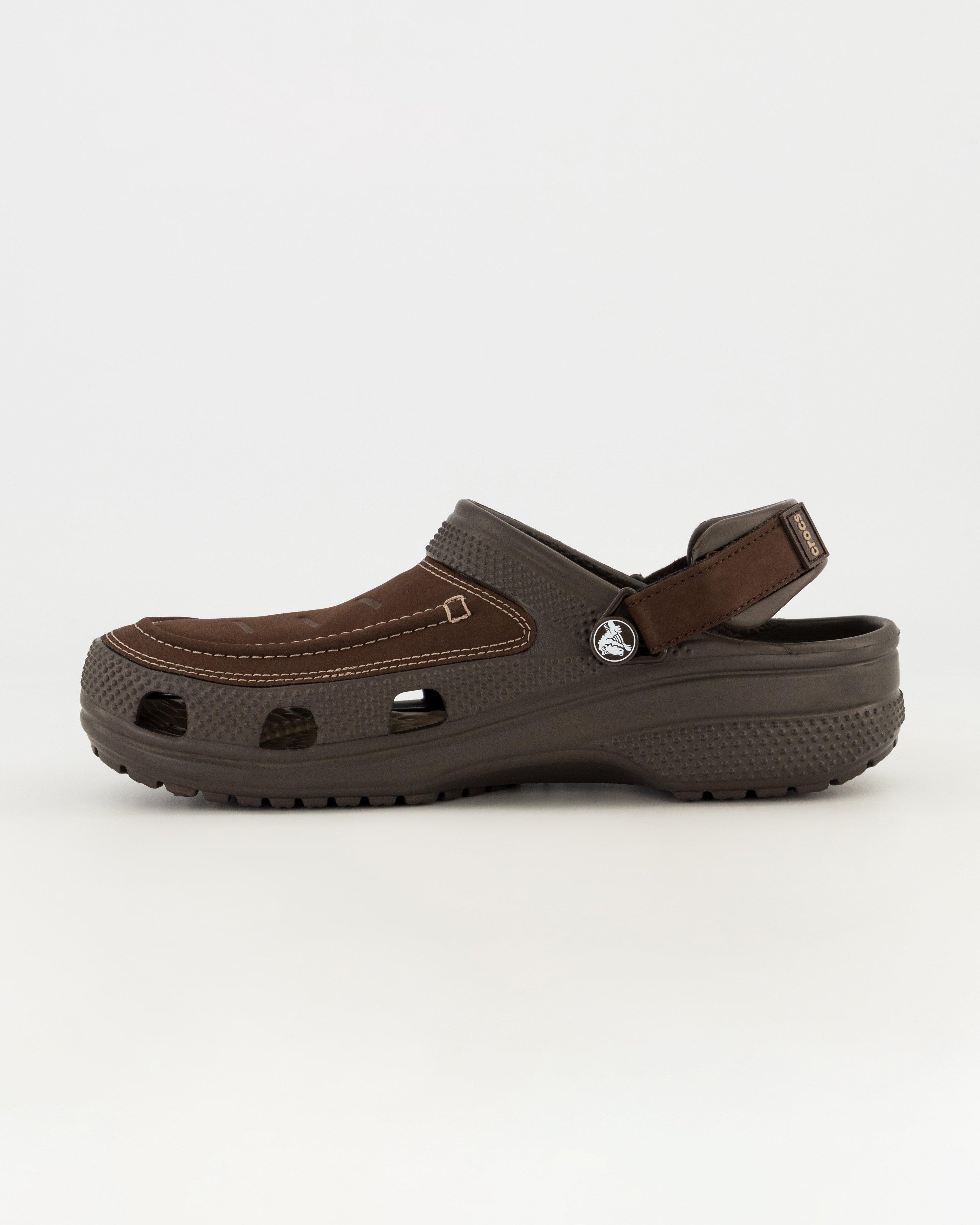 Crocs Men’s Yukon Vista II LiteRide™ Clogs -  Chocolate