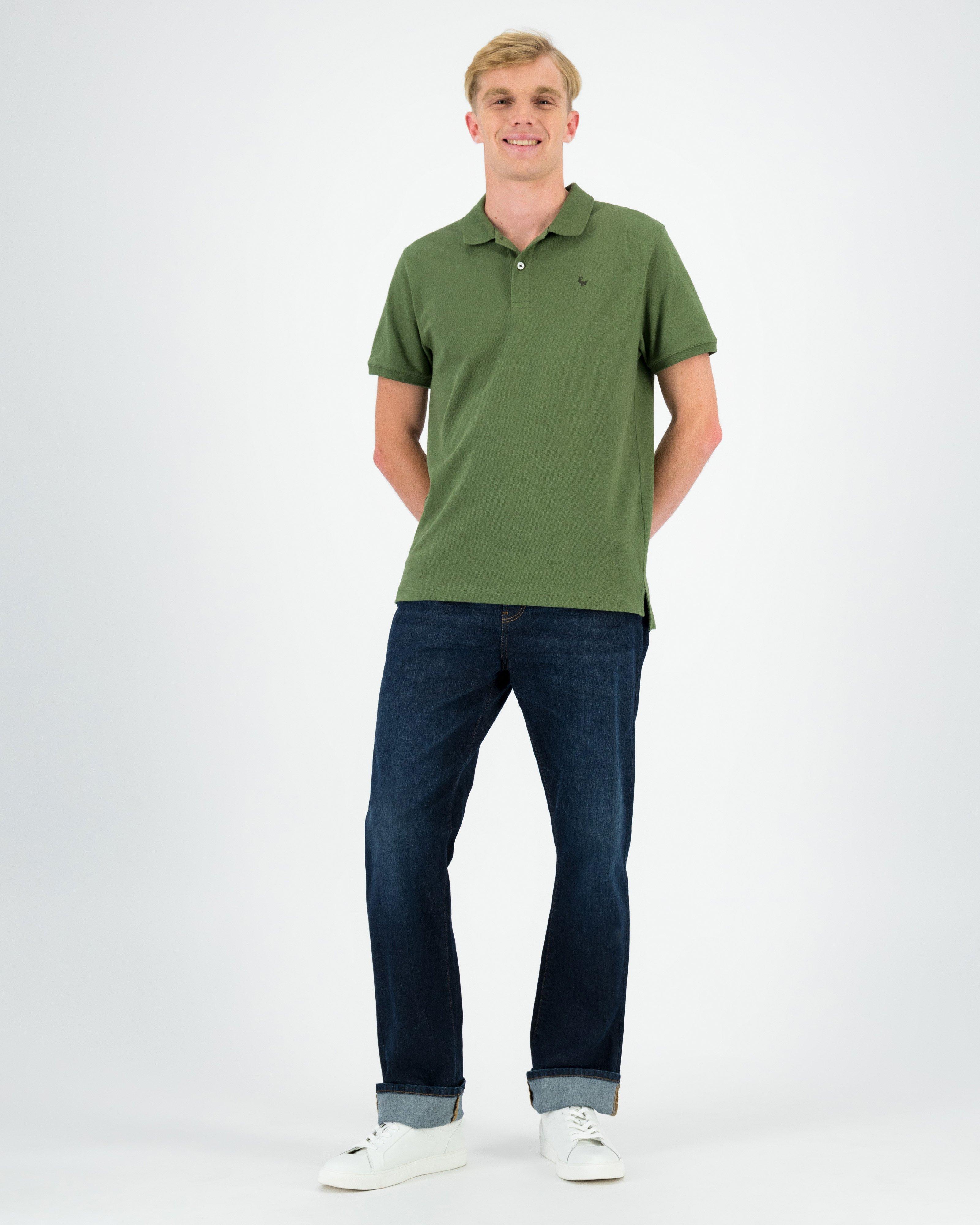 Men's Otis Standard Fit Golfer -  Olive