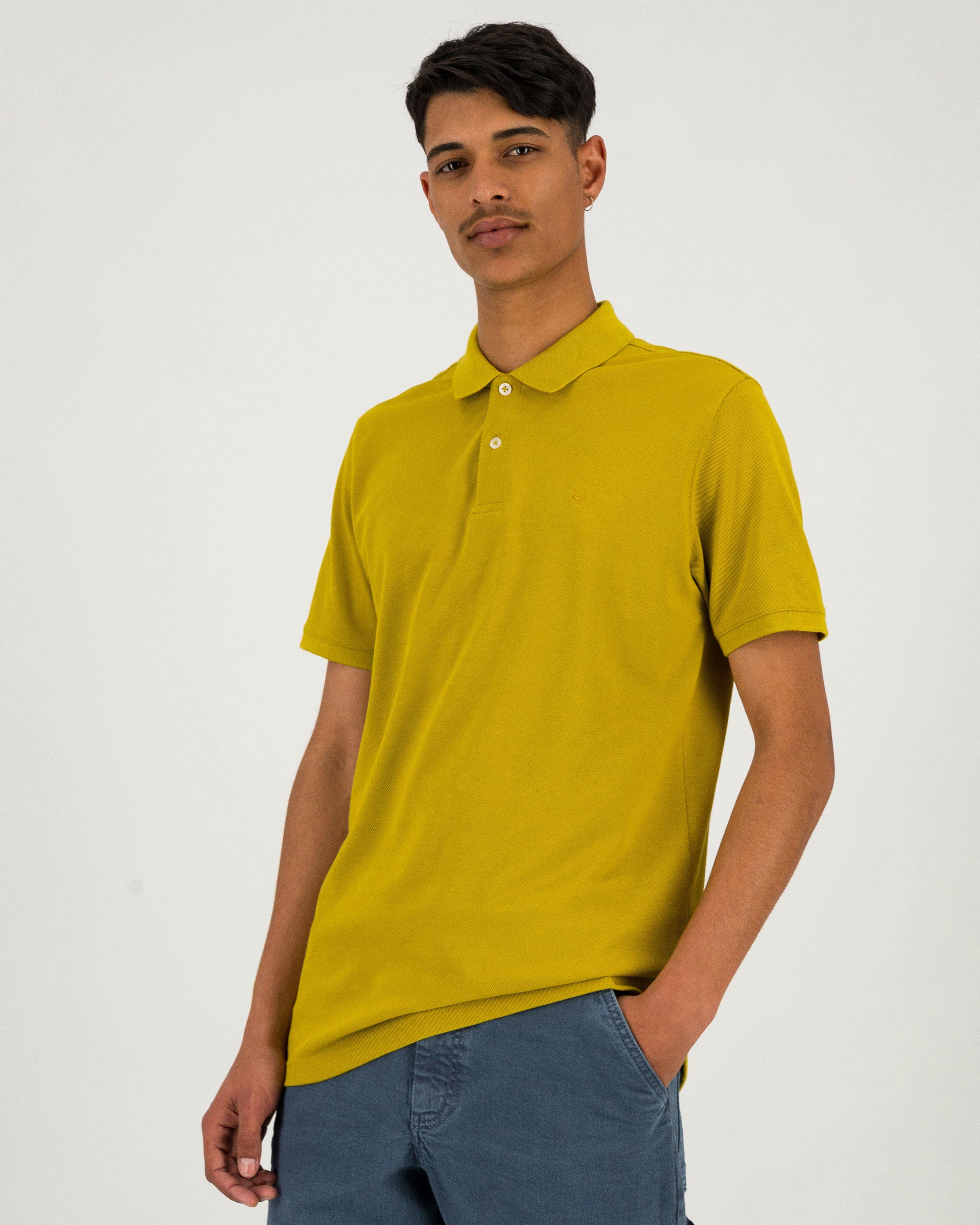 Men's Otis Standard Fit Golfer -  Yellow