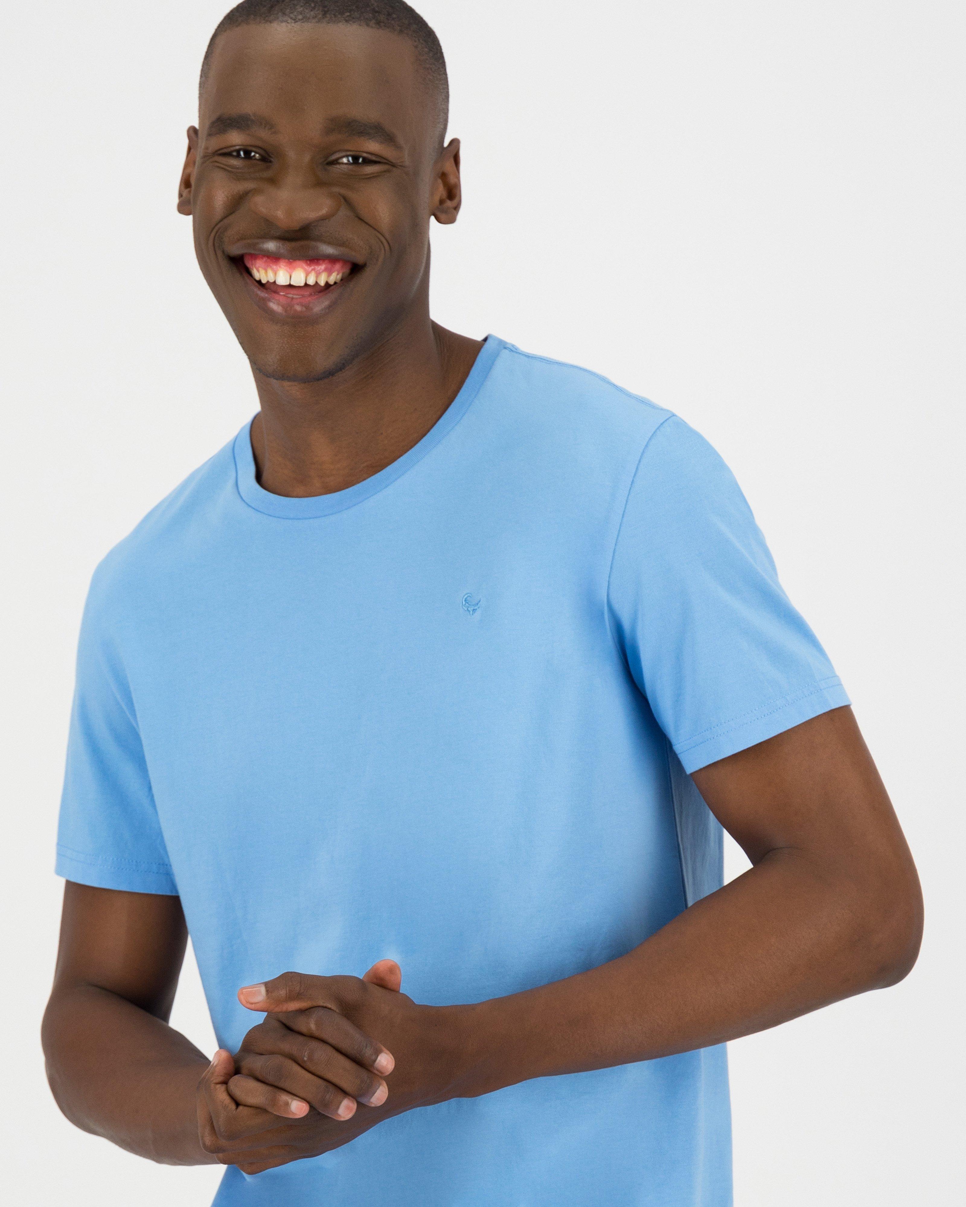 Men's Nick Standard Fit T-Shirt -  Blue