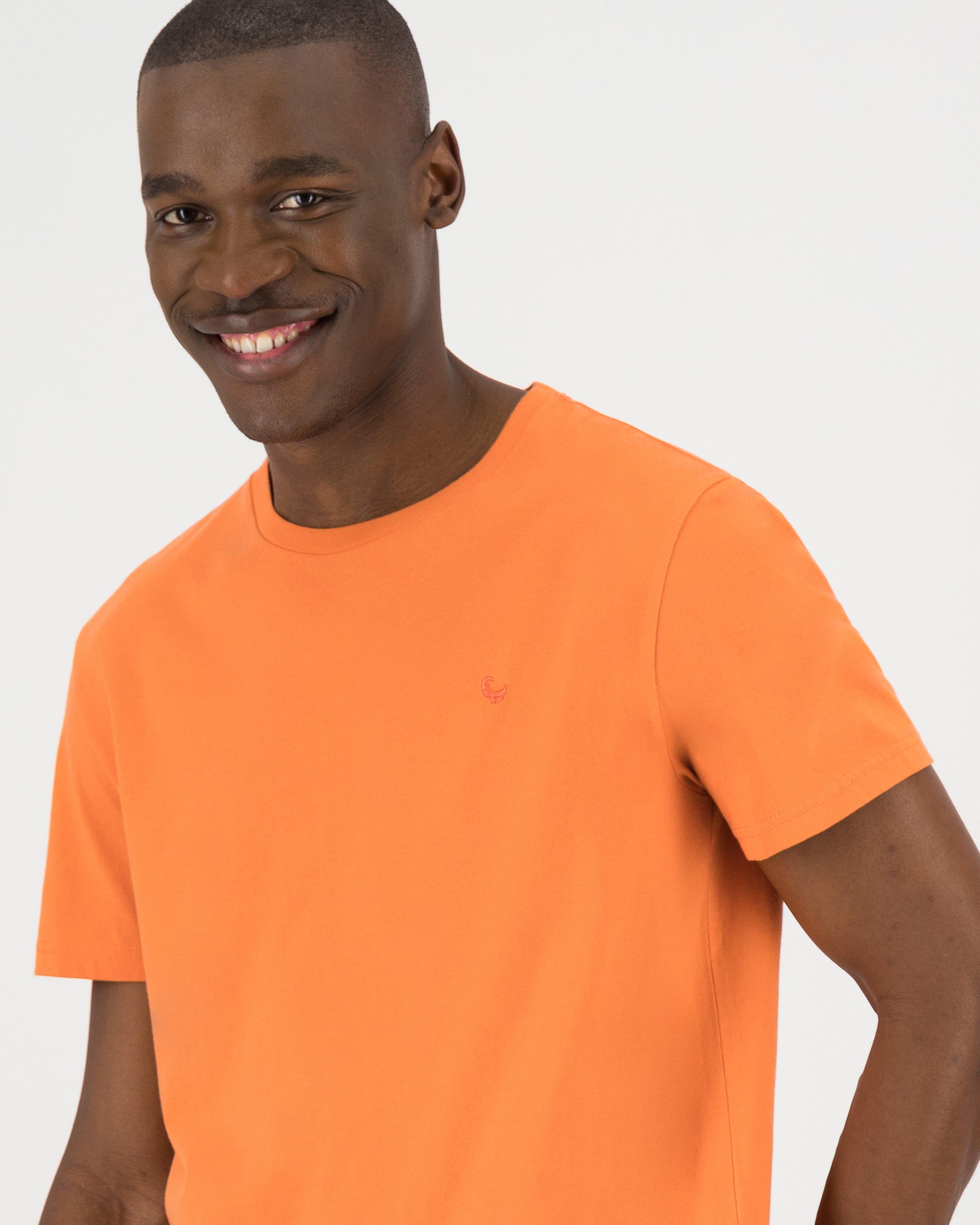 Men's Nick Standard Fit T-Shirt -  Orange