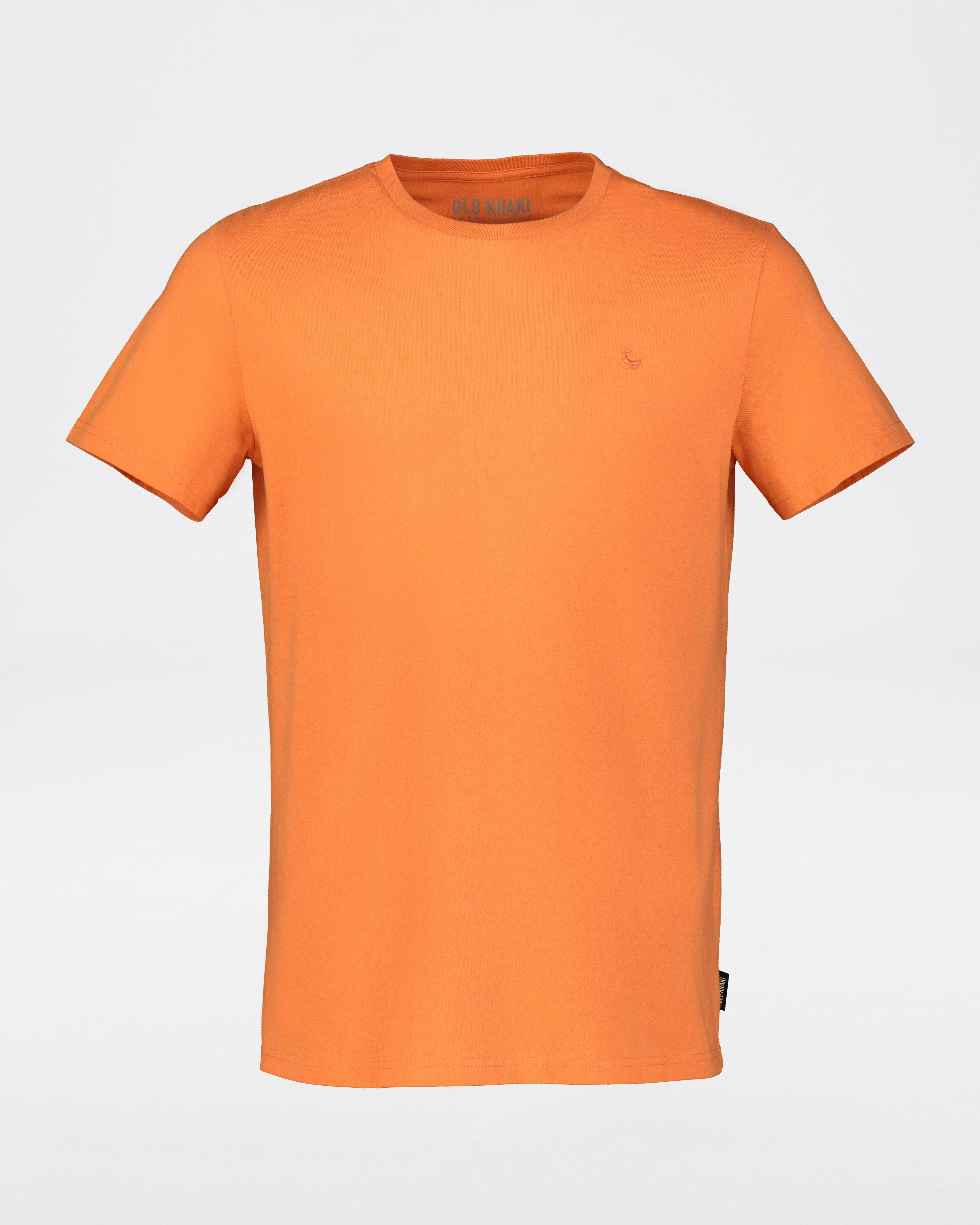 Men's Nick Standard Fit T-Shirt -  Orange