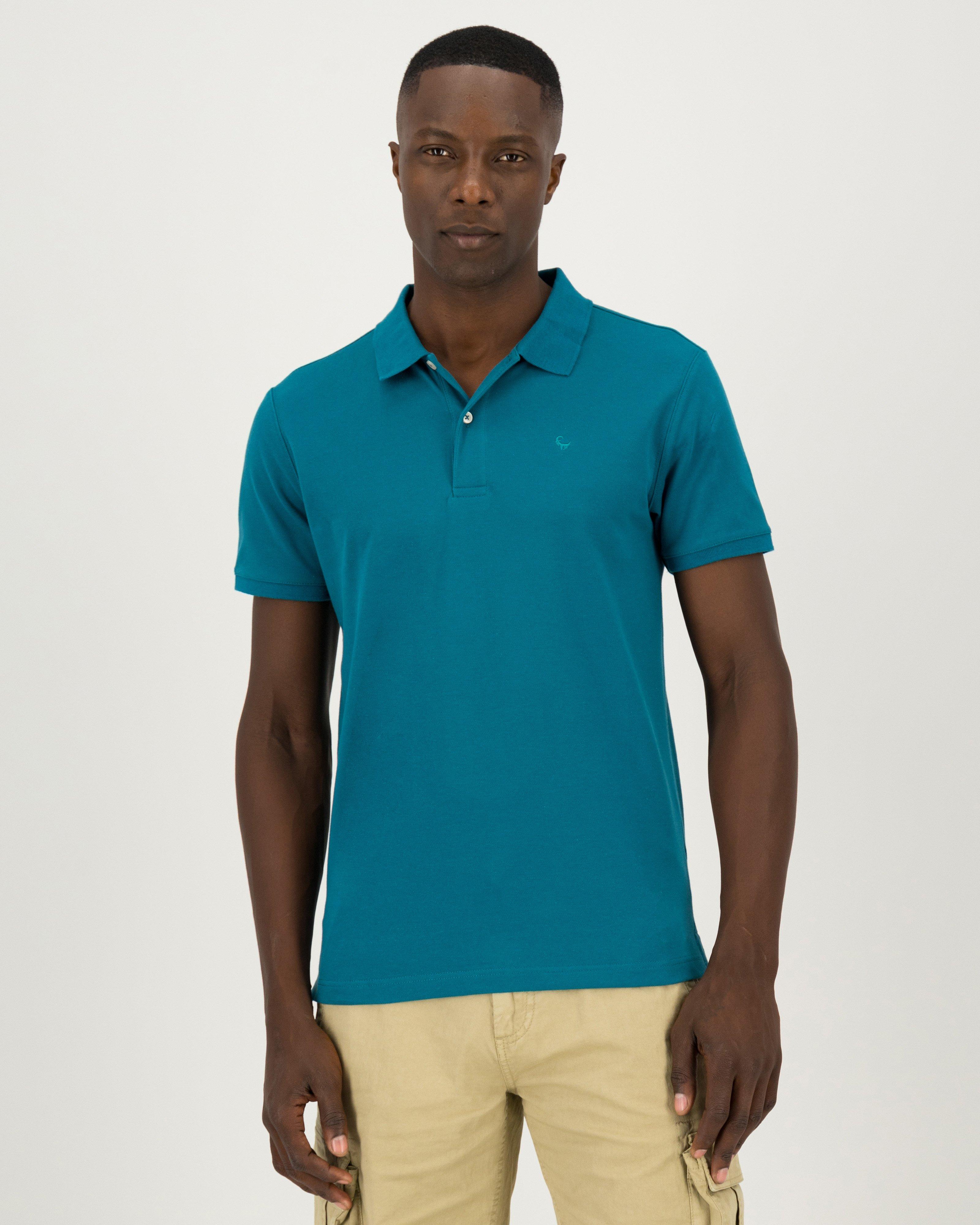 Old Khaki Men's Otis Standard Fit Golfer -  Teal