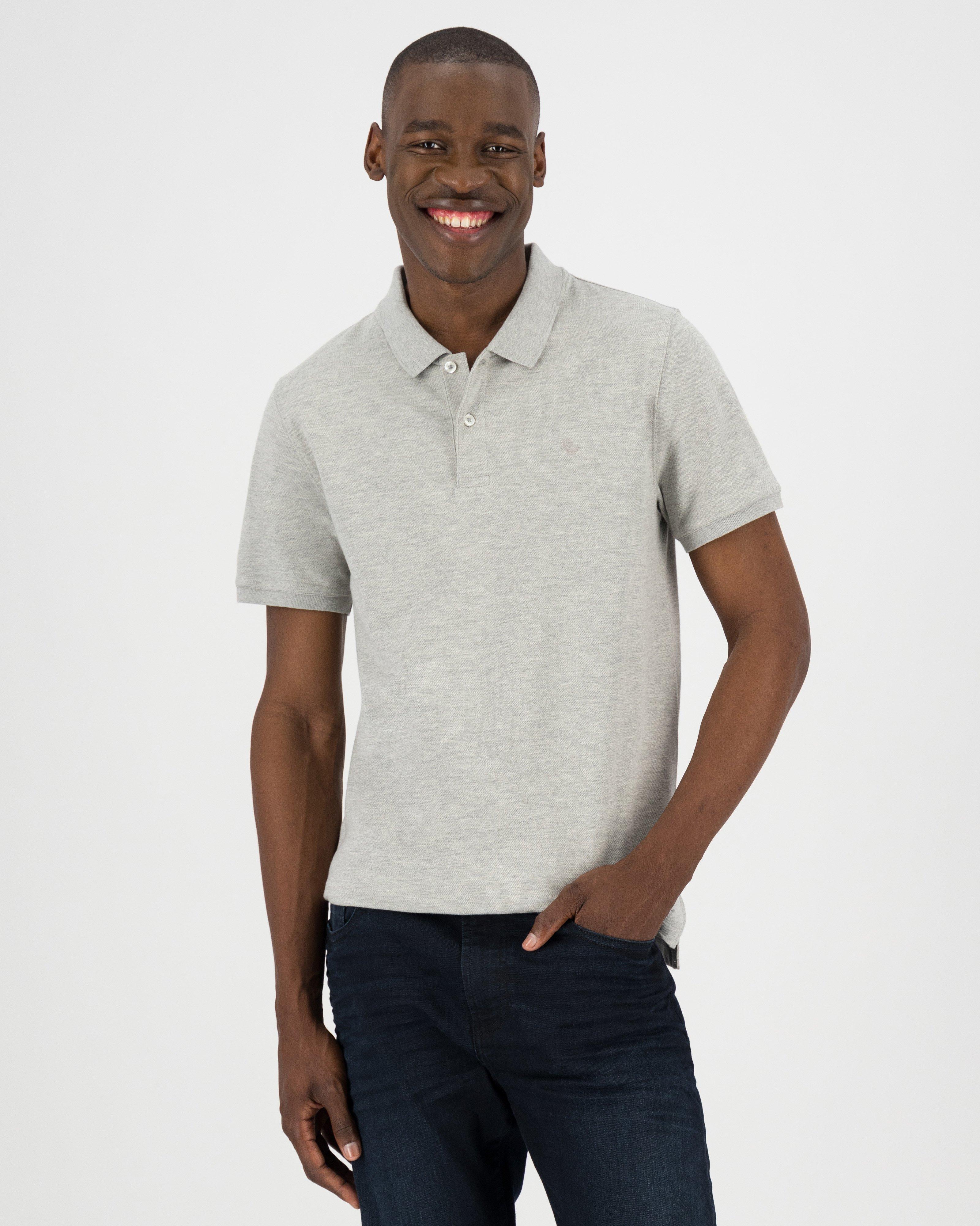 Old Khaki Men’s Eric Relaxed Fit Golfer -  Grey