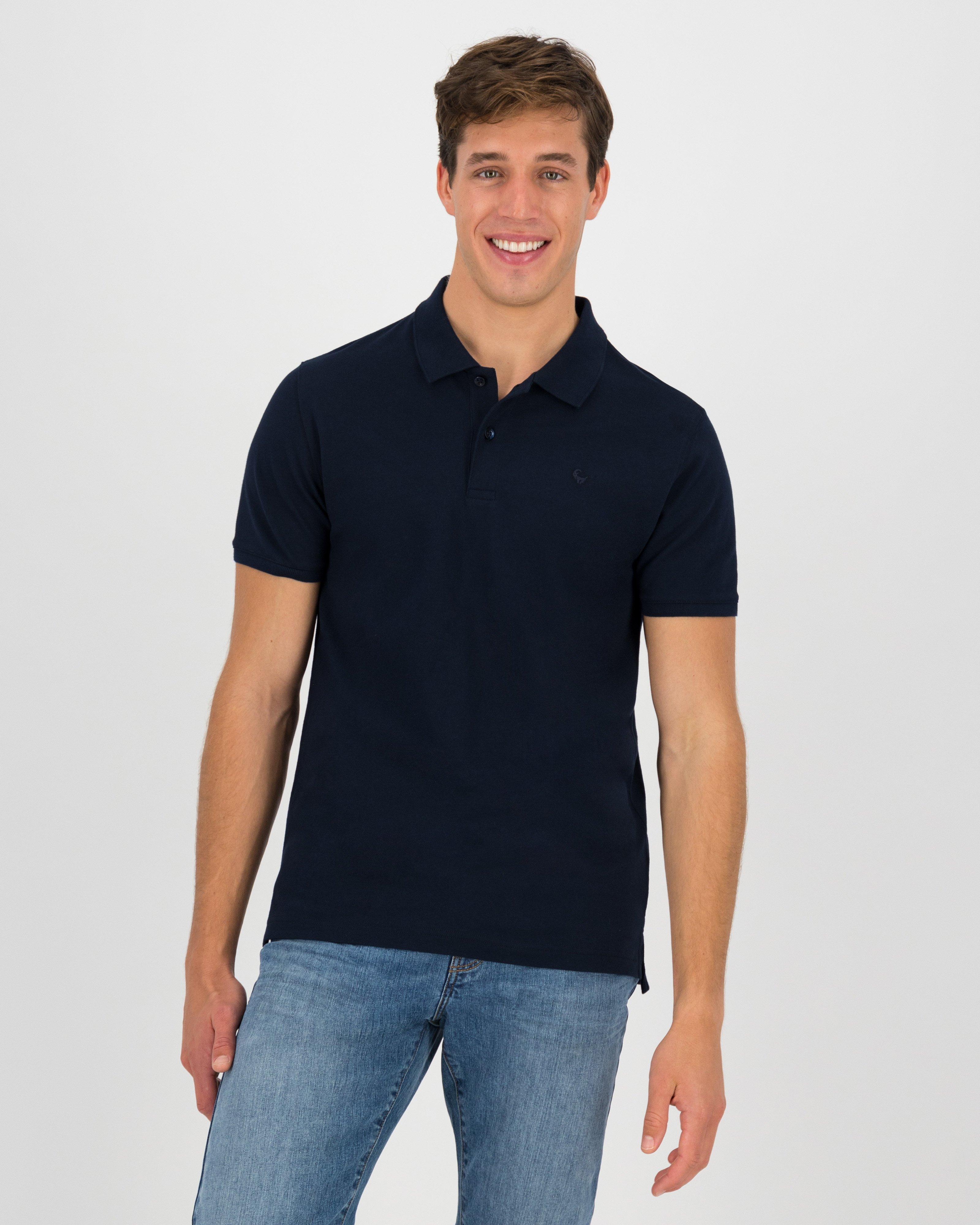 Old Khaki Men’s Eric Relaxed Fit Golfer -  Navy