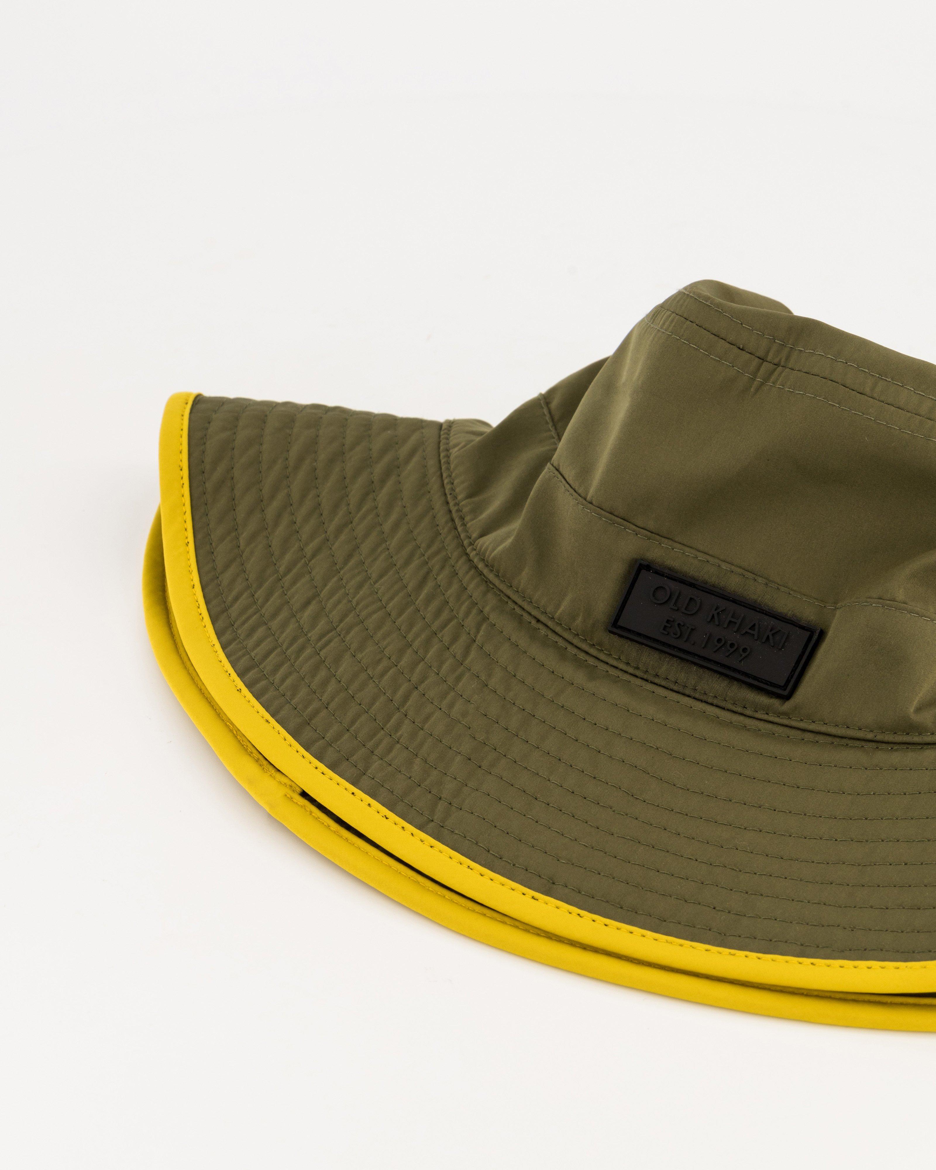 Men's Clayton Drawstring Bucket Hat -  Olive