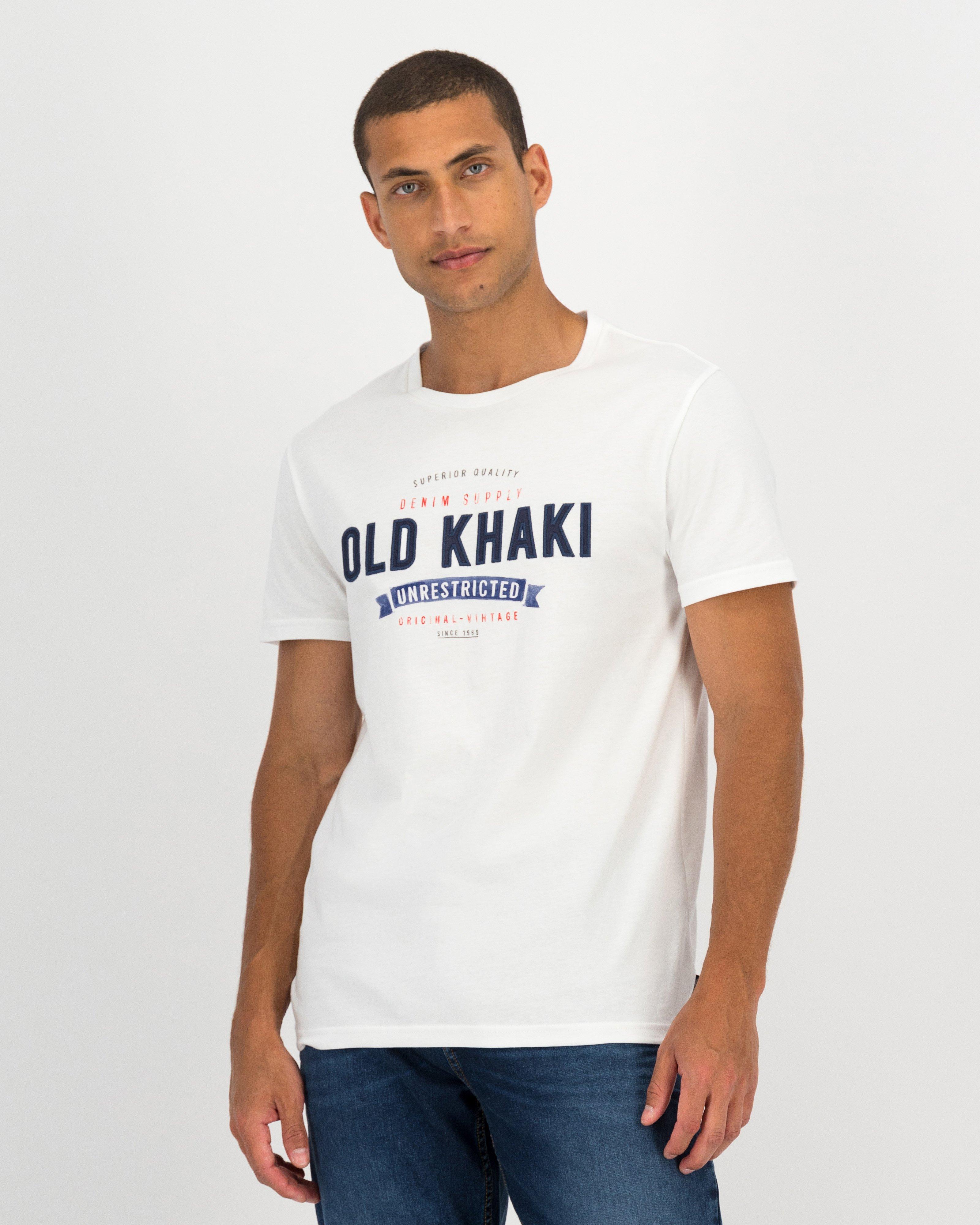 Men's Rodney Standard Fit T-Shirt -  White