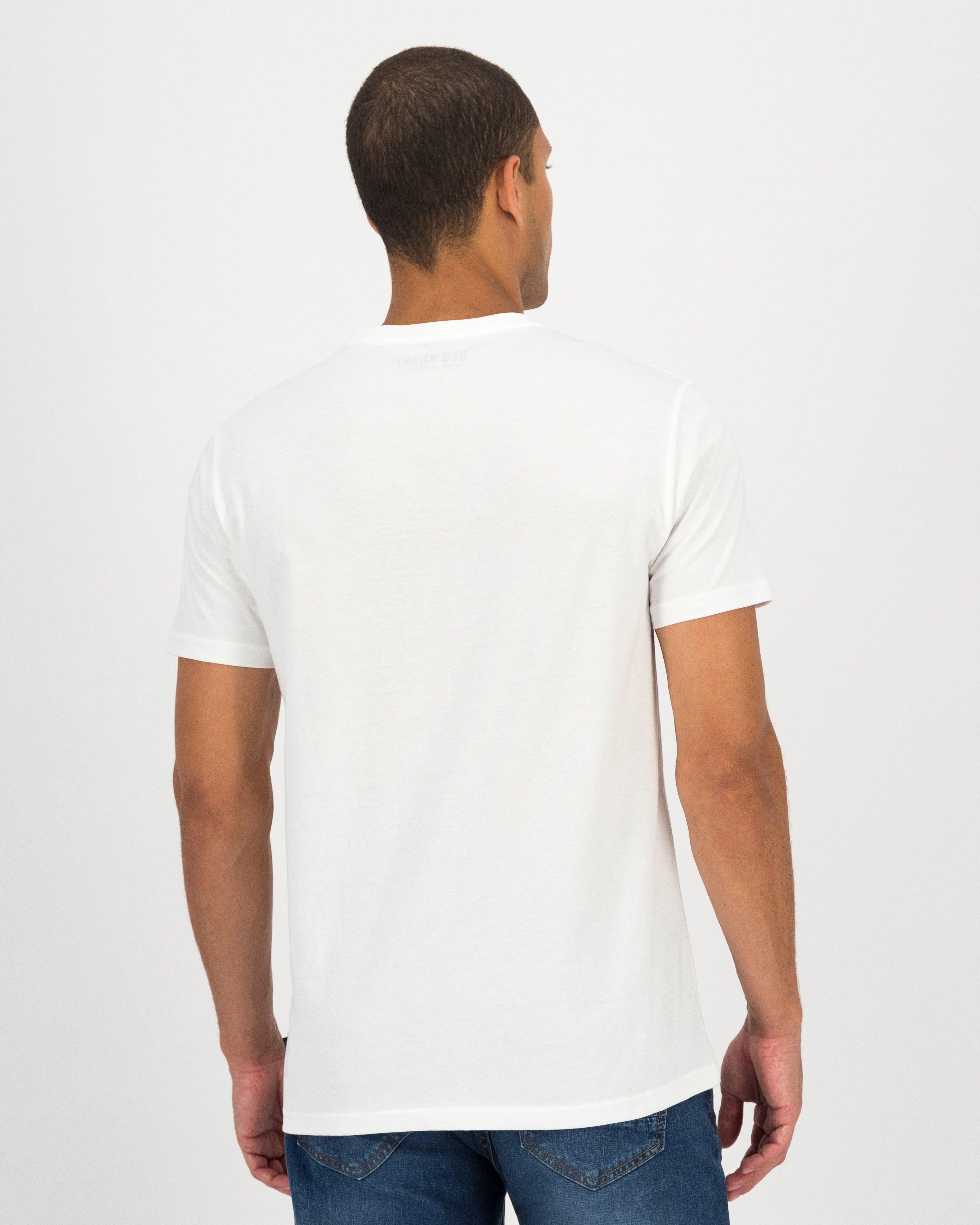 Men's Rodney Standard Fit T-Shirt -  White