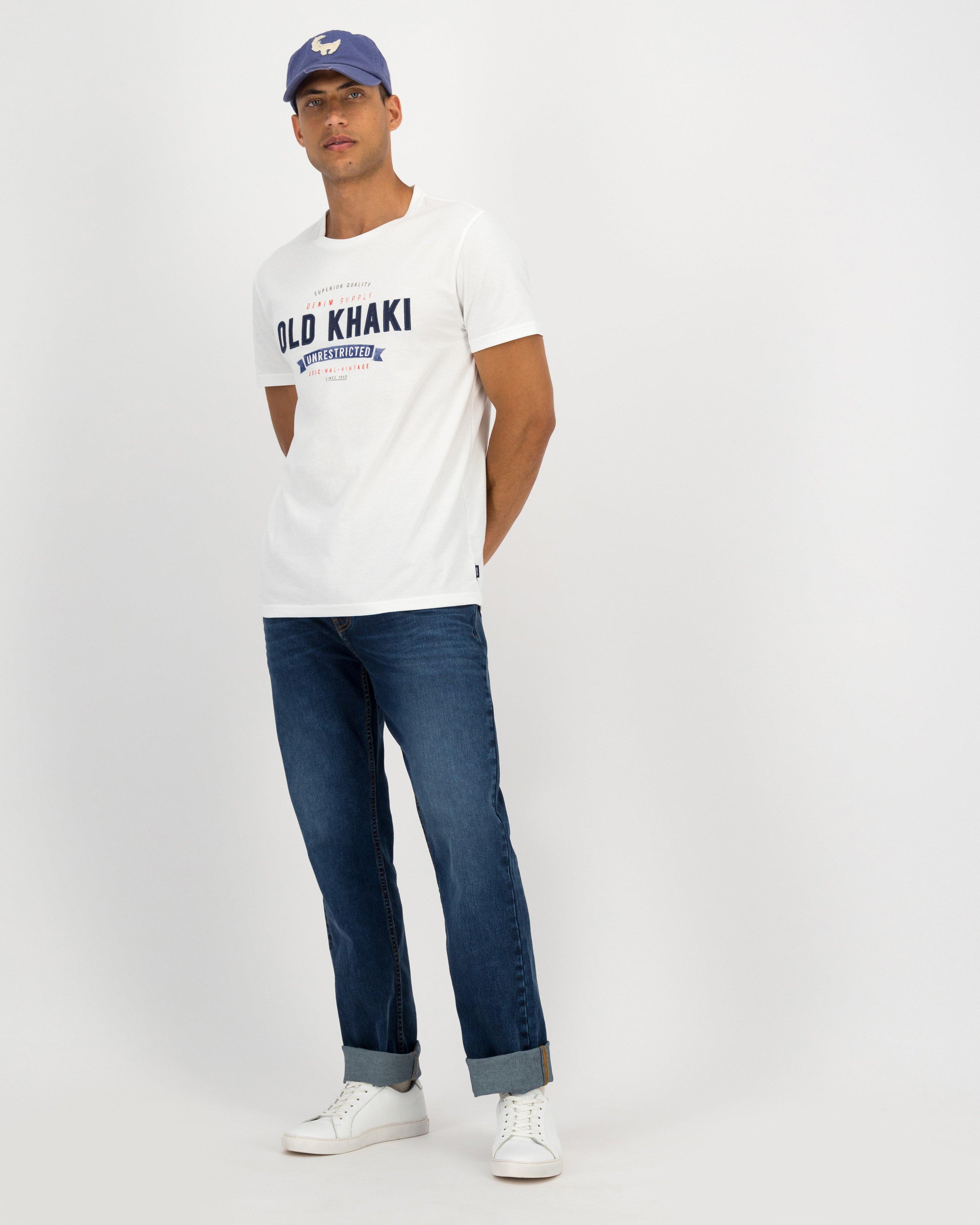 Men's Rodney Standard Fit T-Shirt -  White