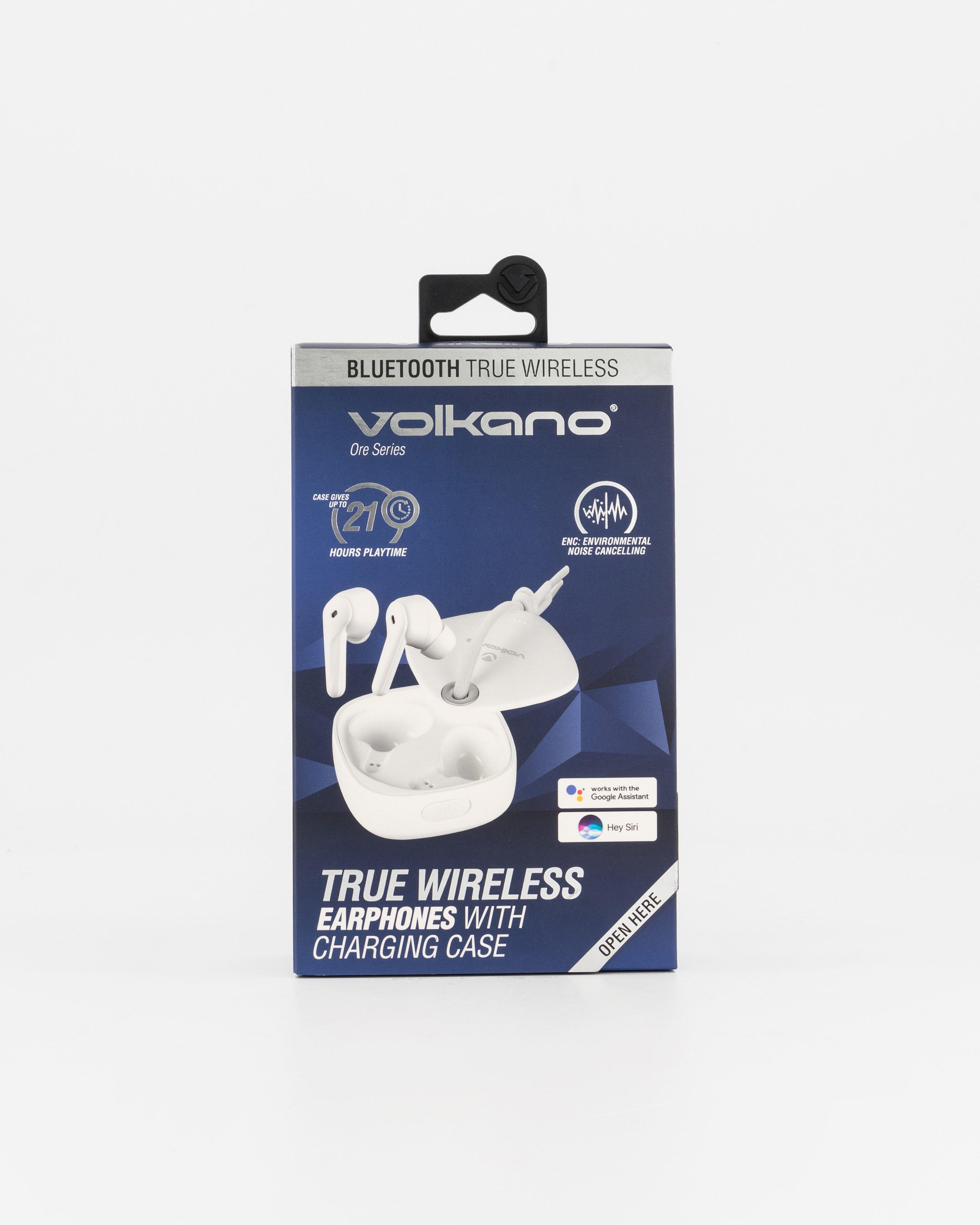 Volkano Ore Series True Wireless Earbuds -  White